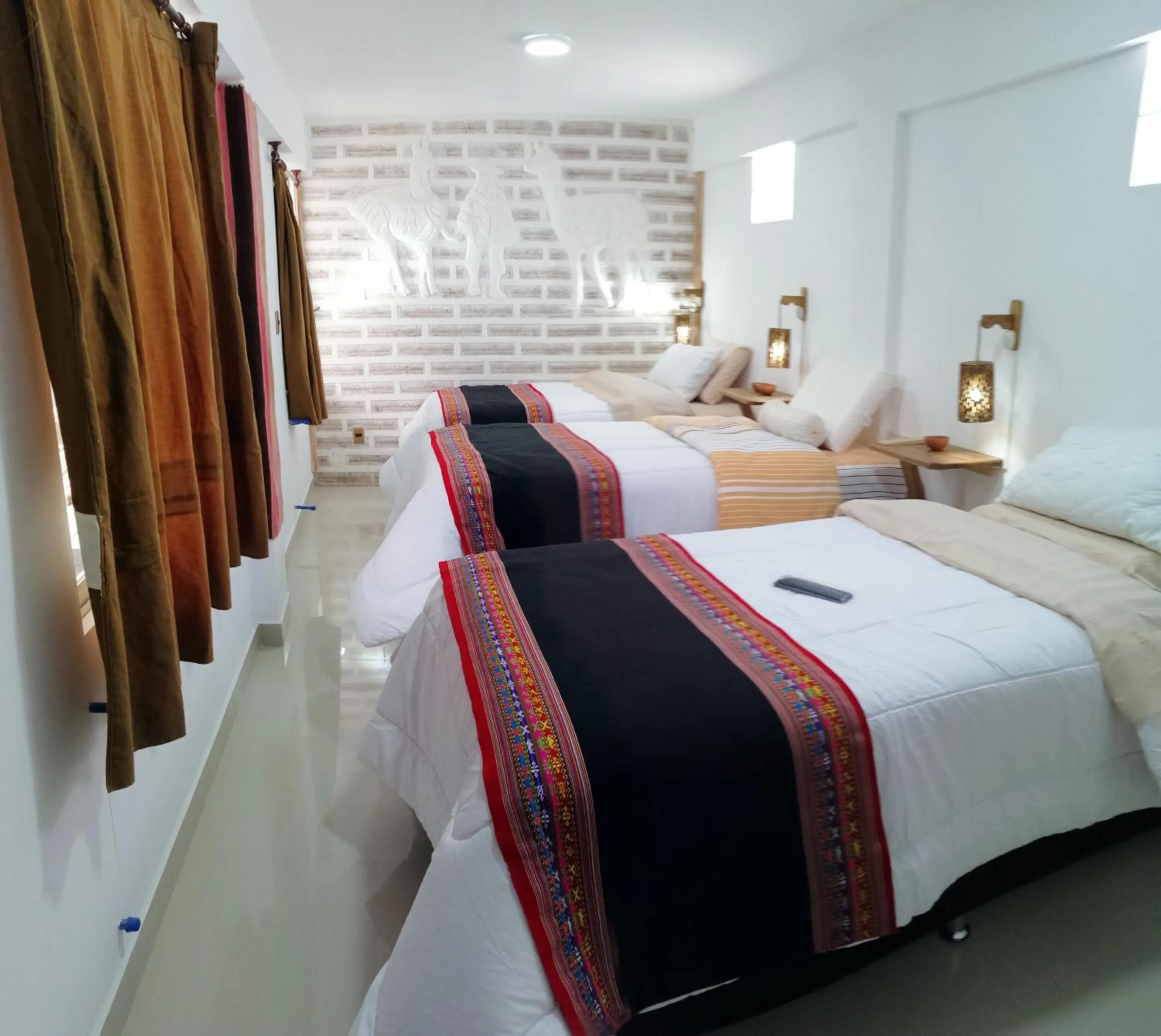 Bed in Hotel Sal Andina