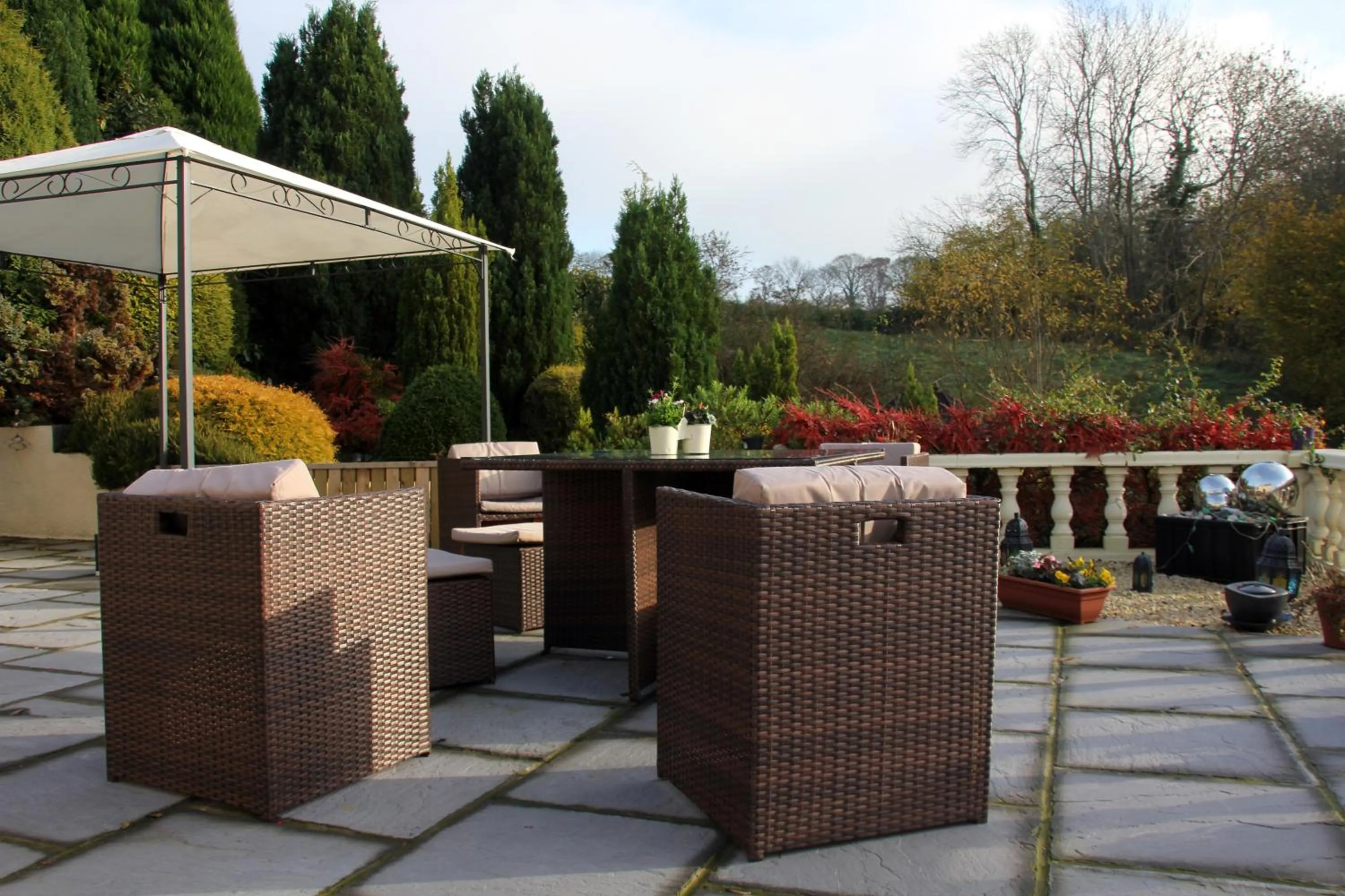 Patio in Beechwood House