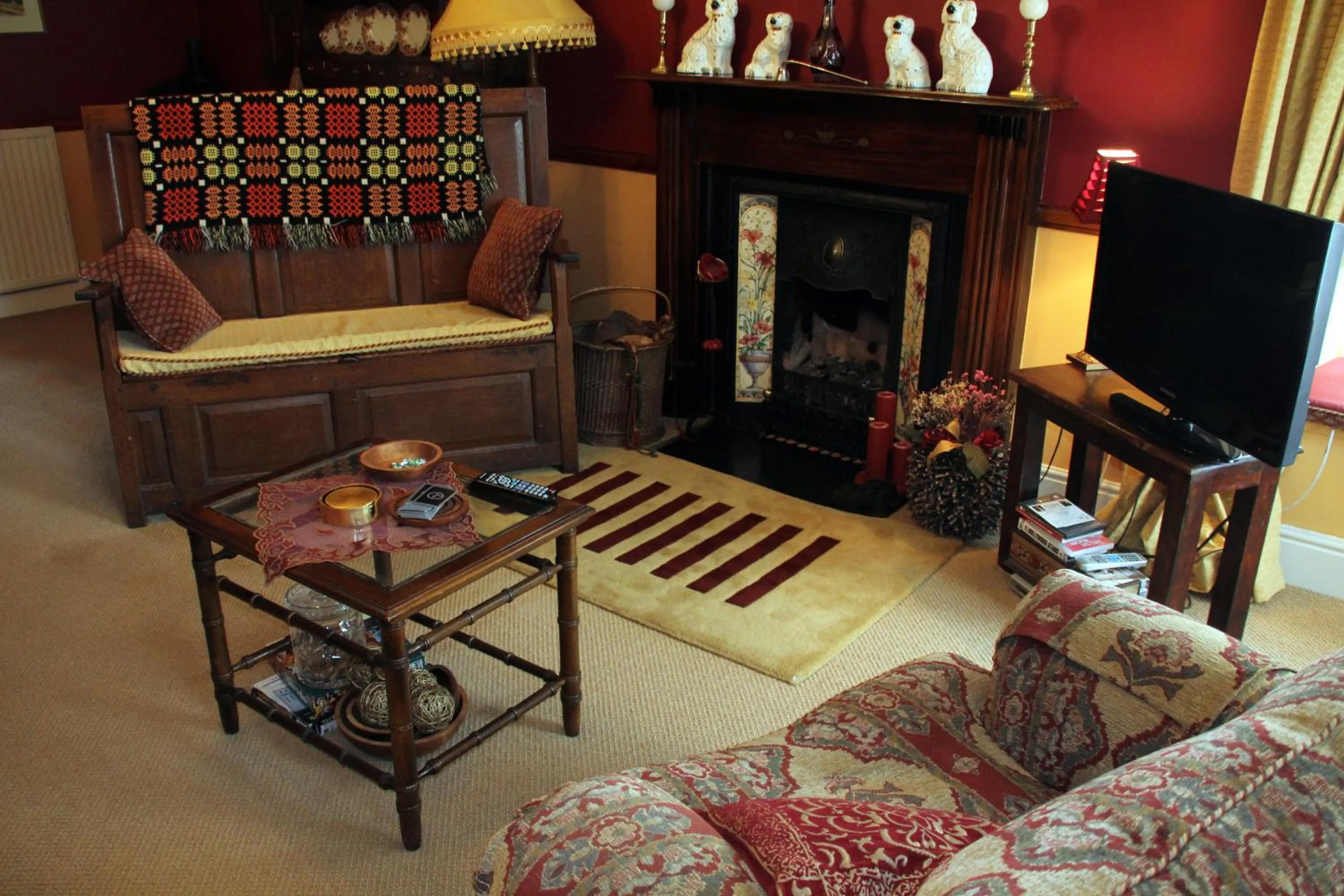 Living room in Beechwood House