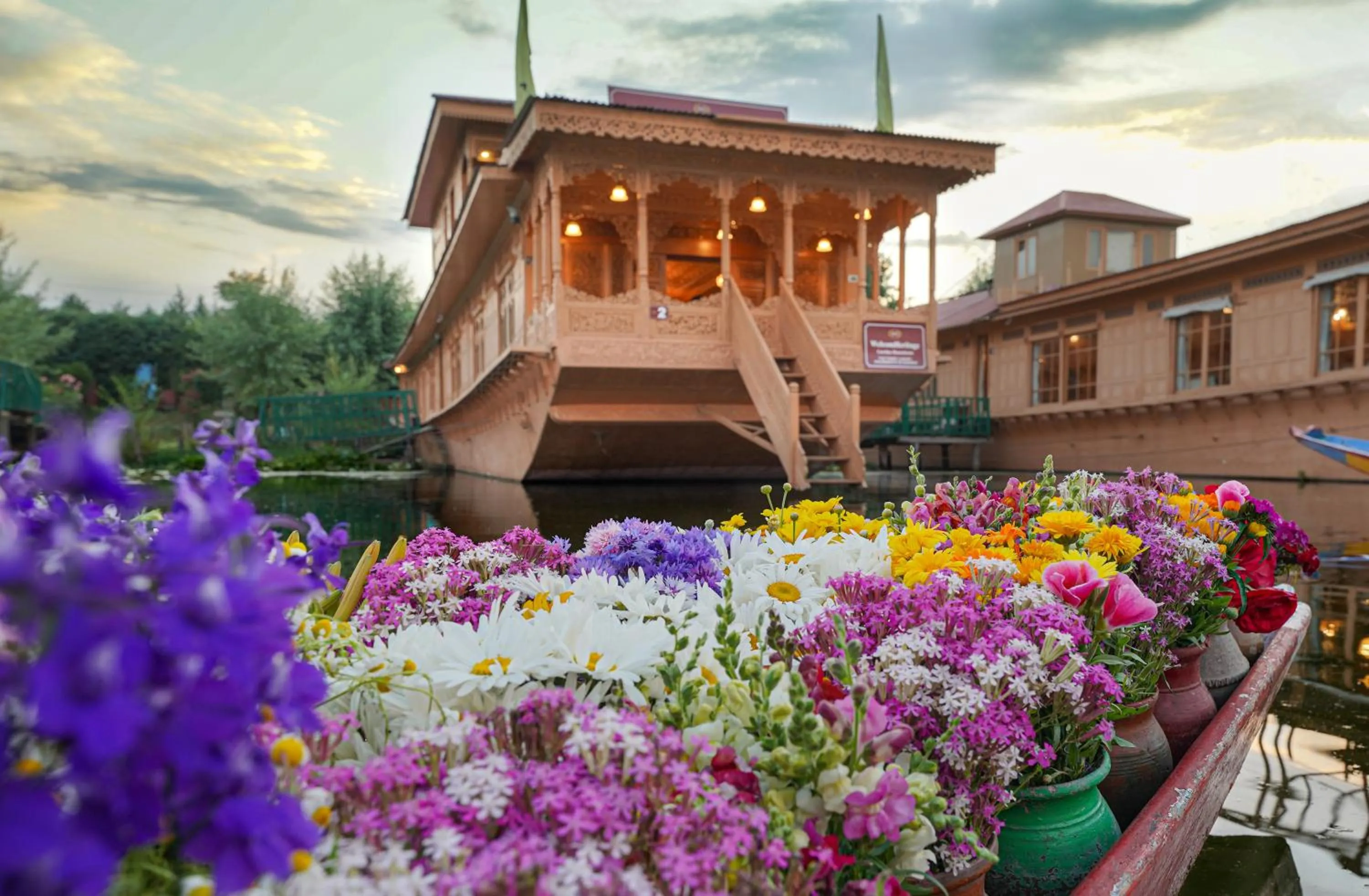 Property building in WelcomHeritage Gurkha Houseboats