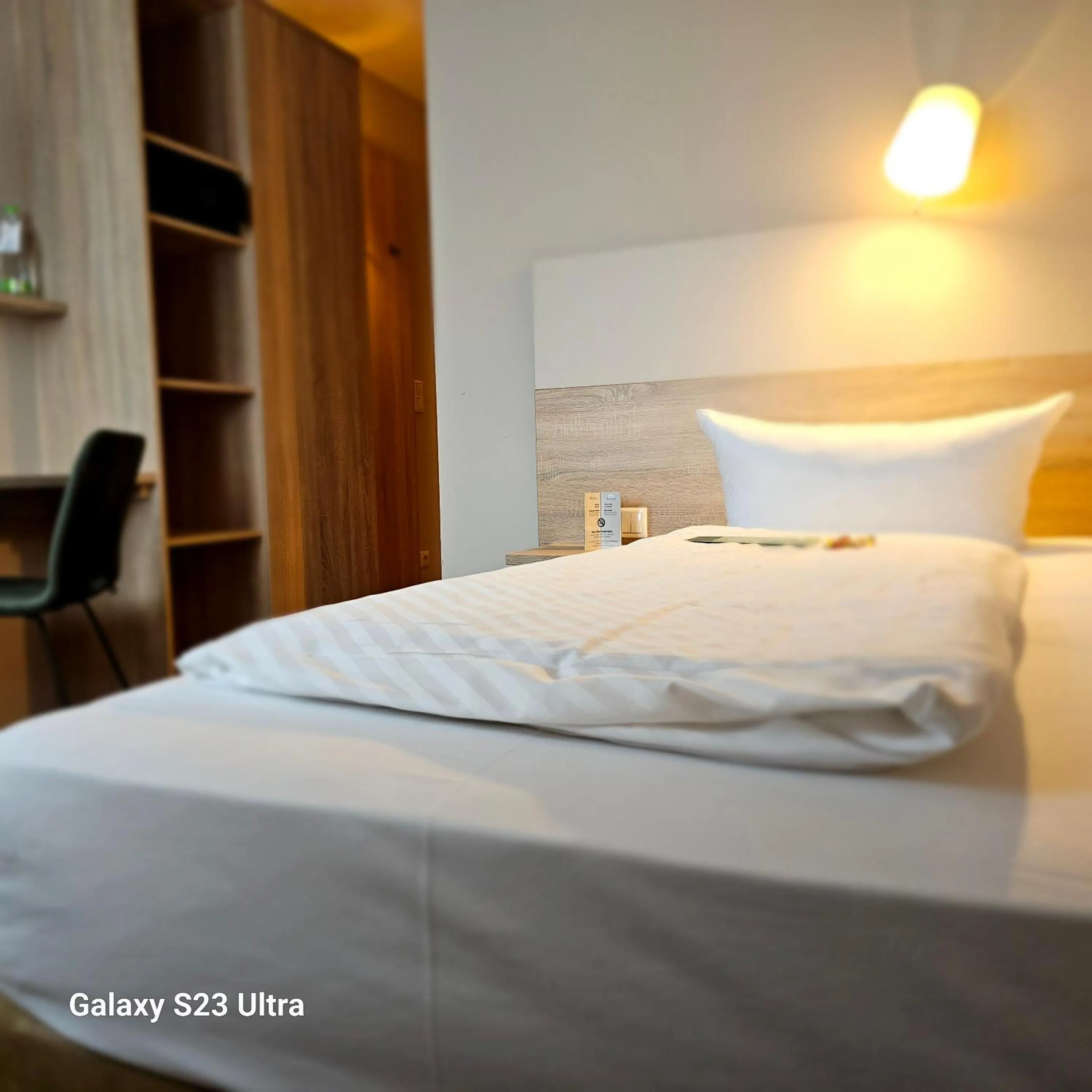 Bed in Hotel Alpha
