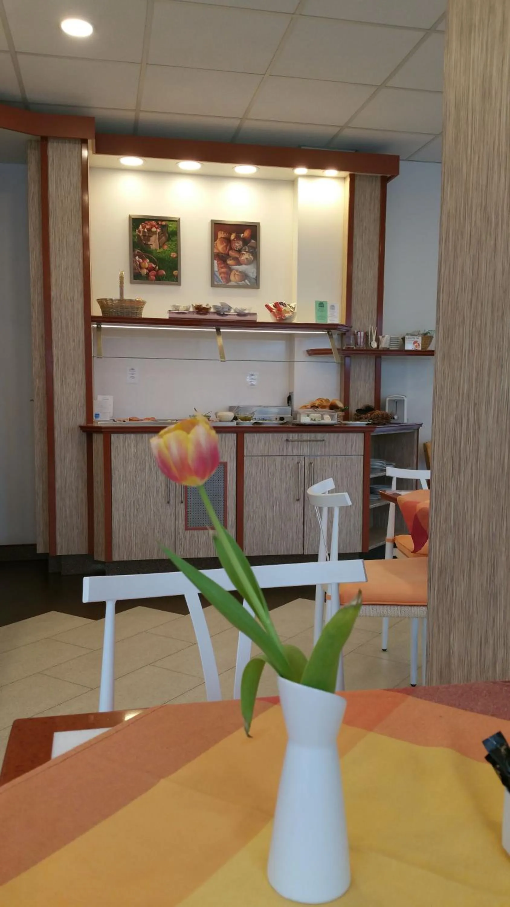 Food and drinks in Hotel Alpha