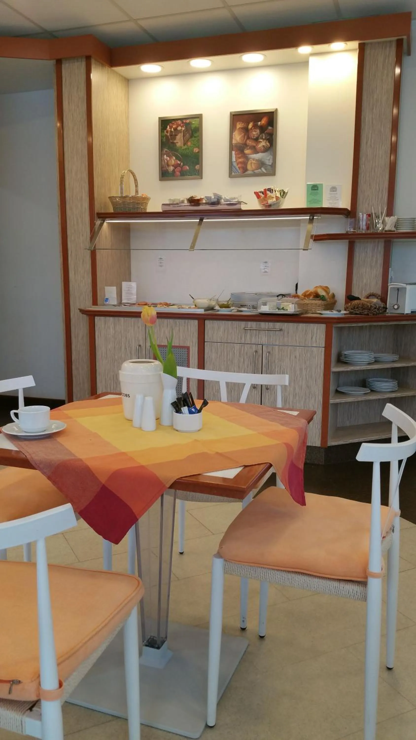 Buffet breakfast in Hotel Alpha