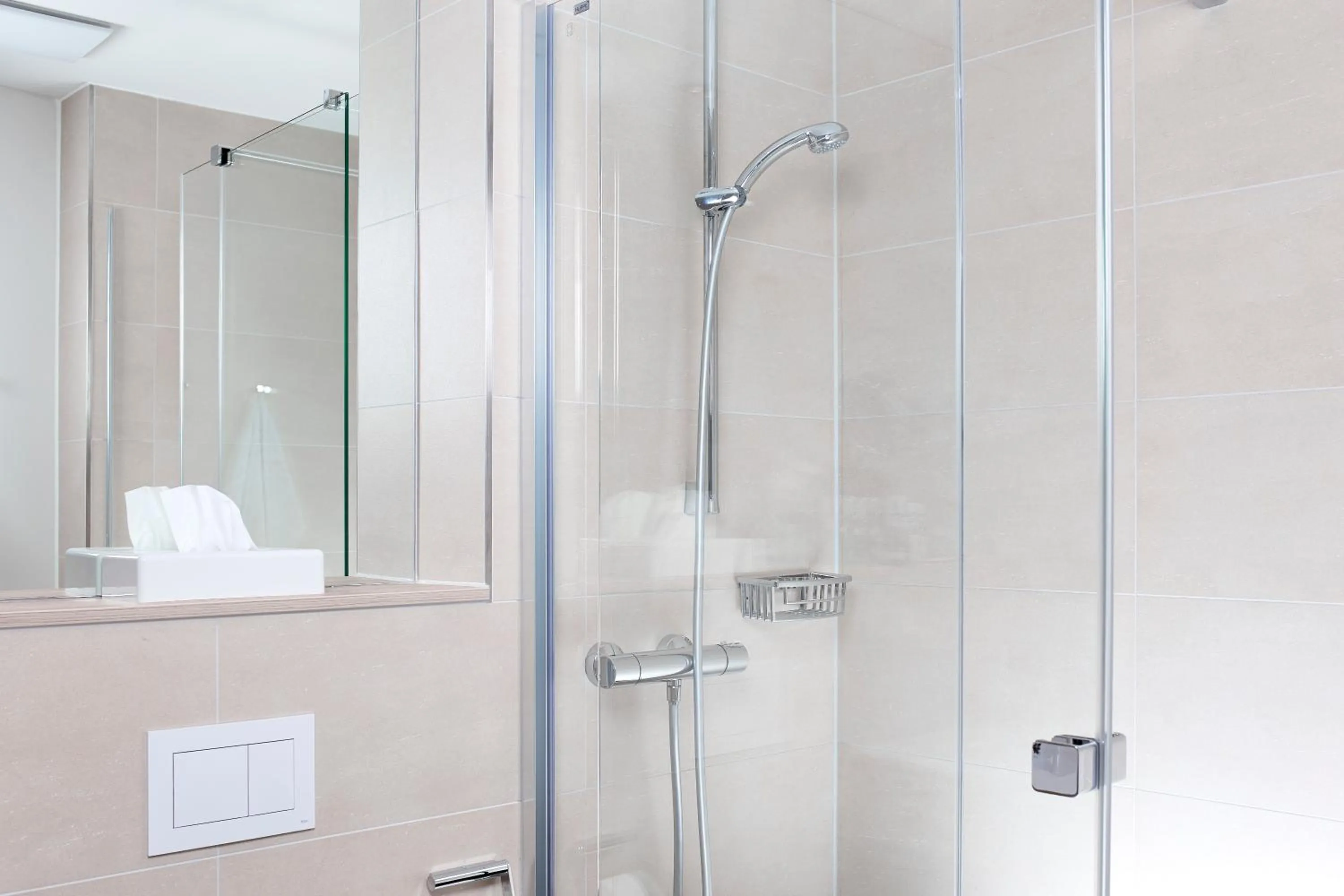 Bathroom in Hotel Alpha