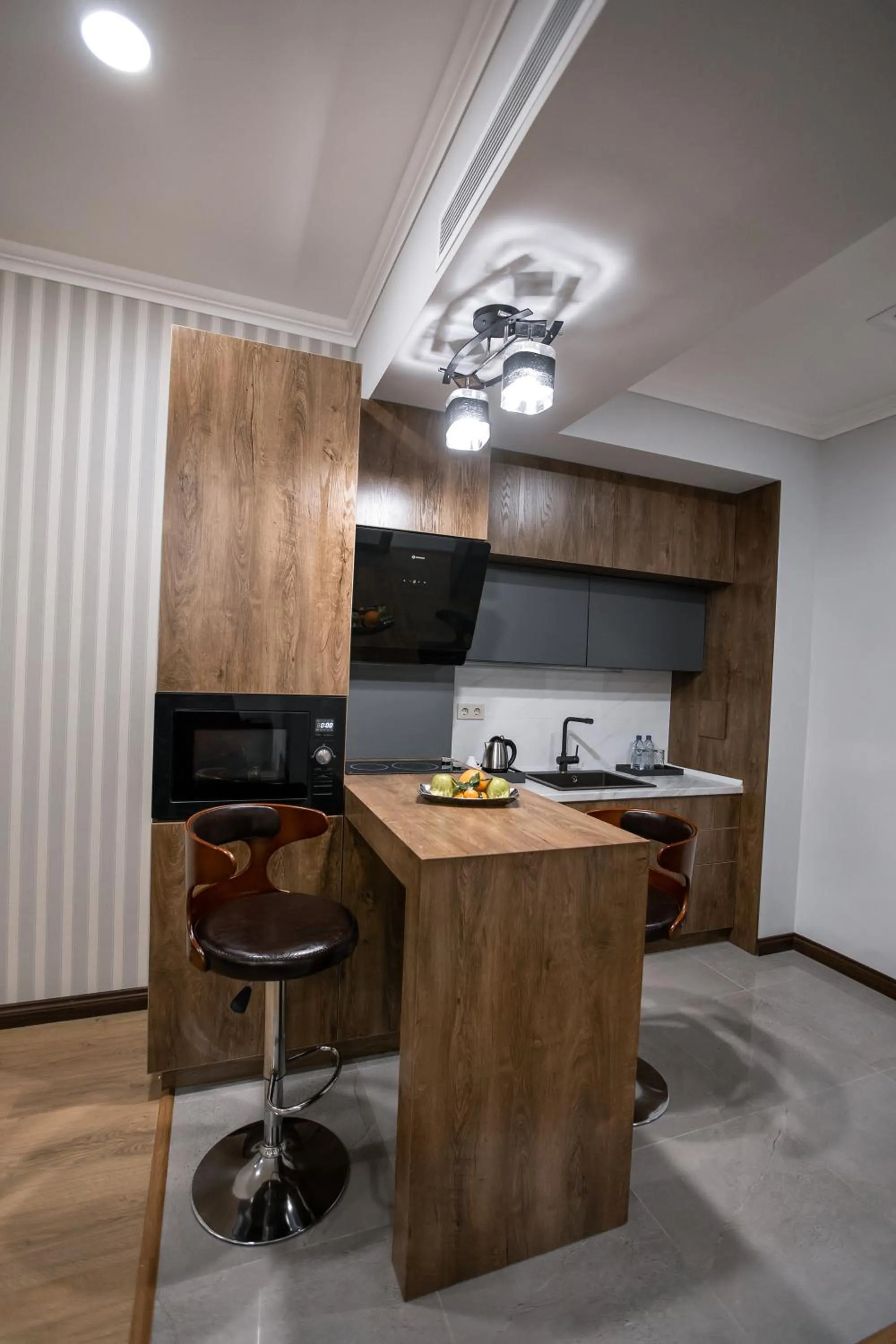 Kitchen or kitchenette in Krokus Plaza