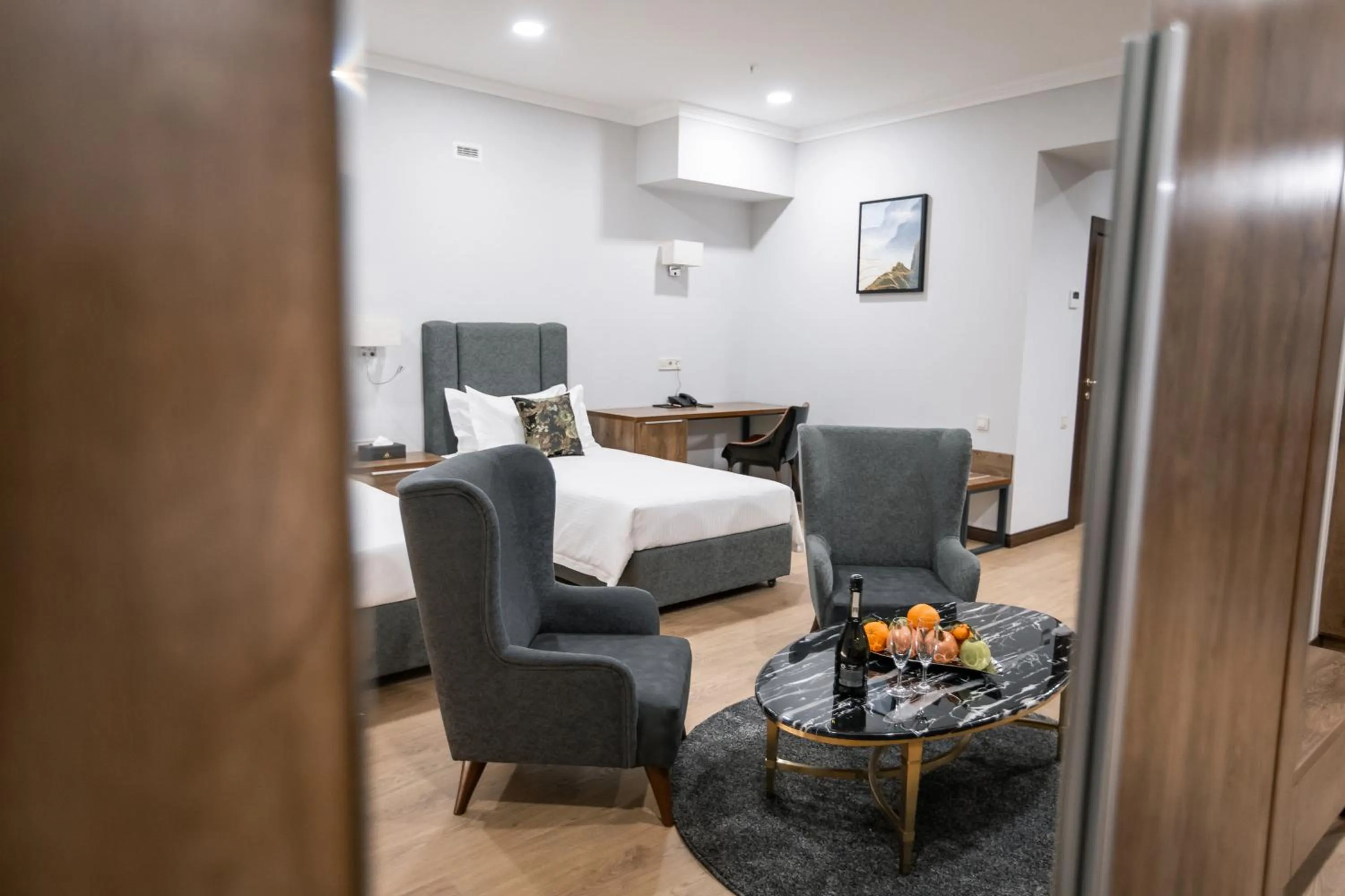 Living room in Krokus Plaza