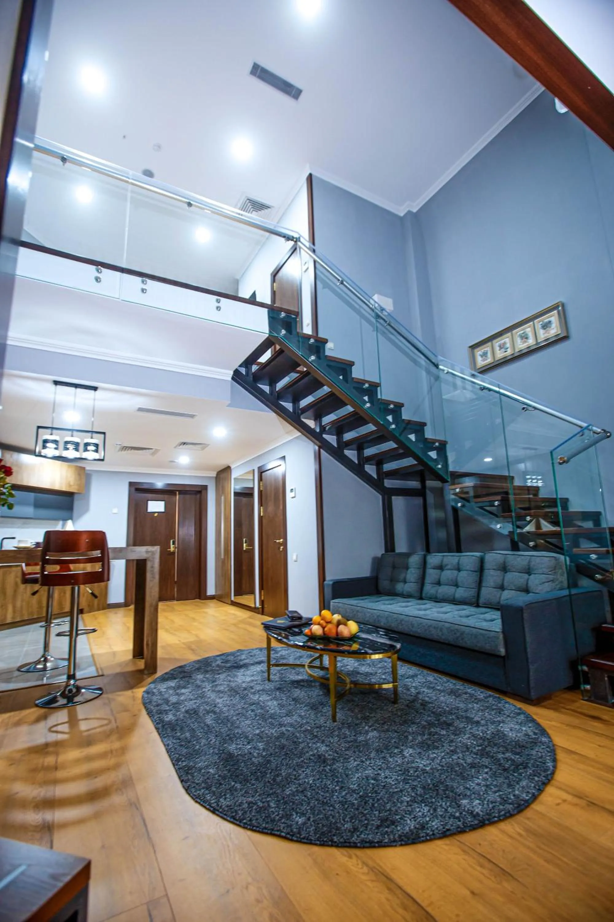 Living room in Krokus Plaza