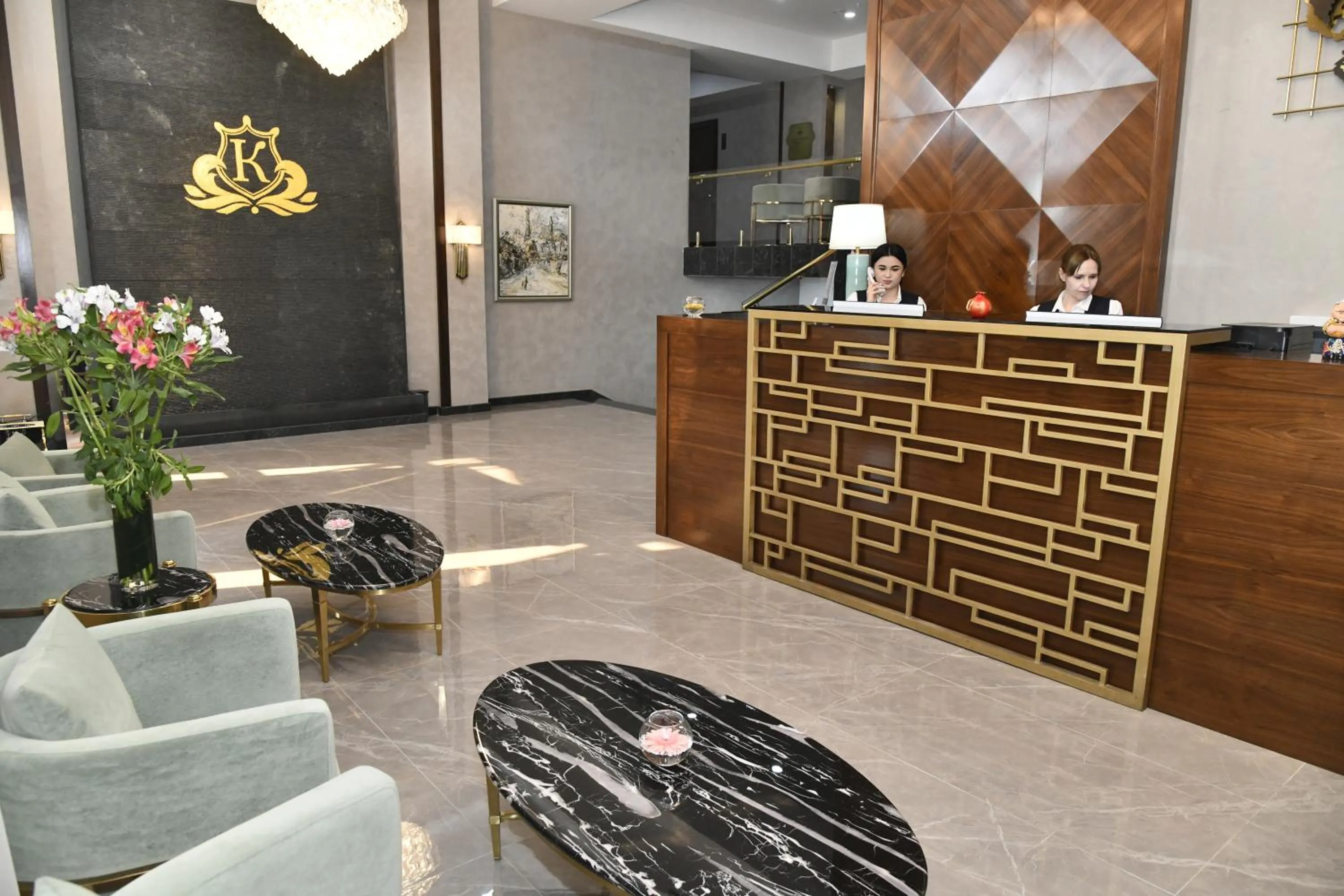 Lobby or reception in Krokus Plaza