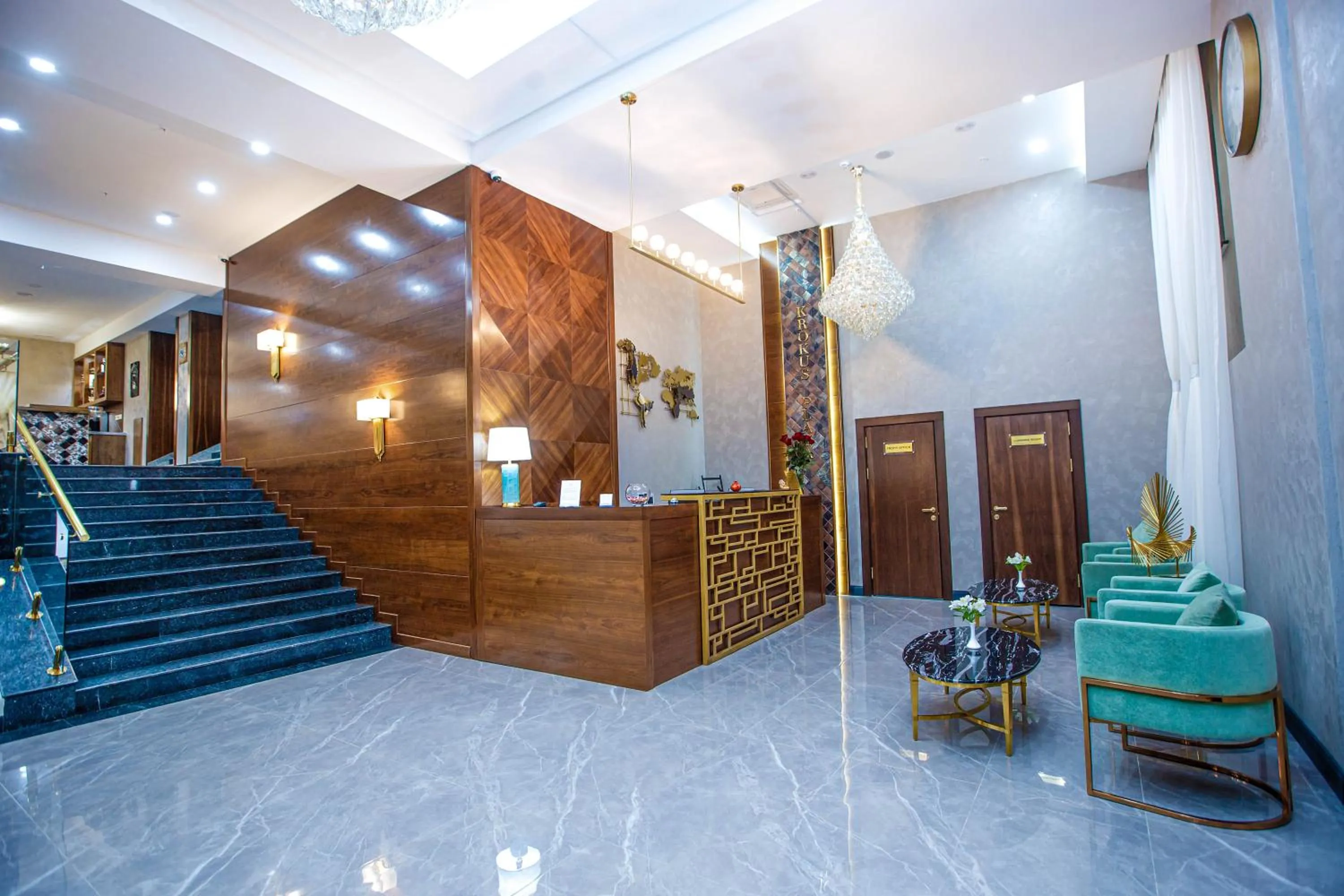 Lobby or reception in Krokus Plaza