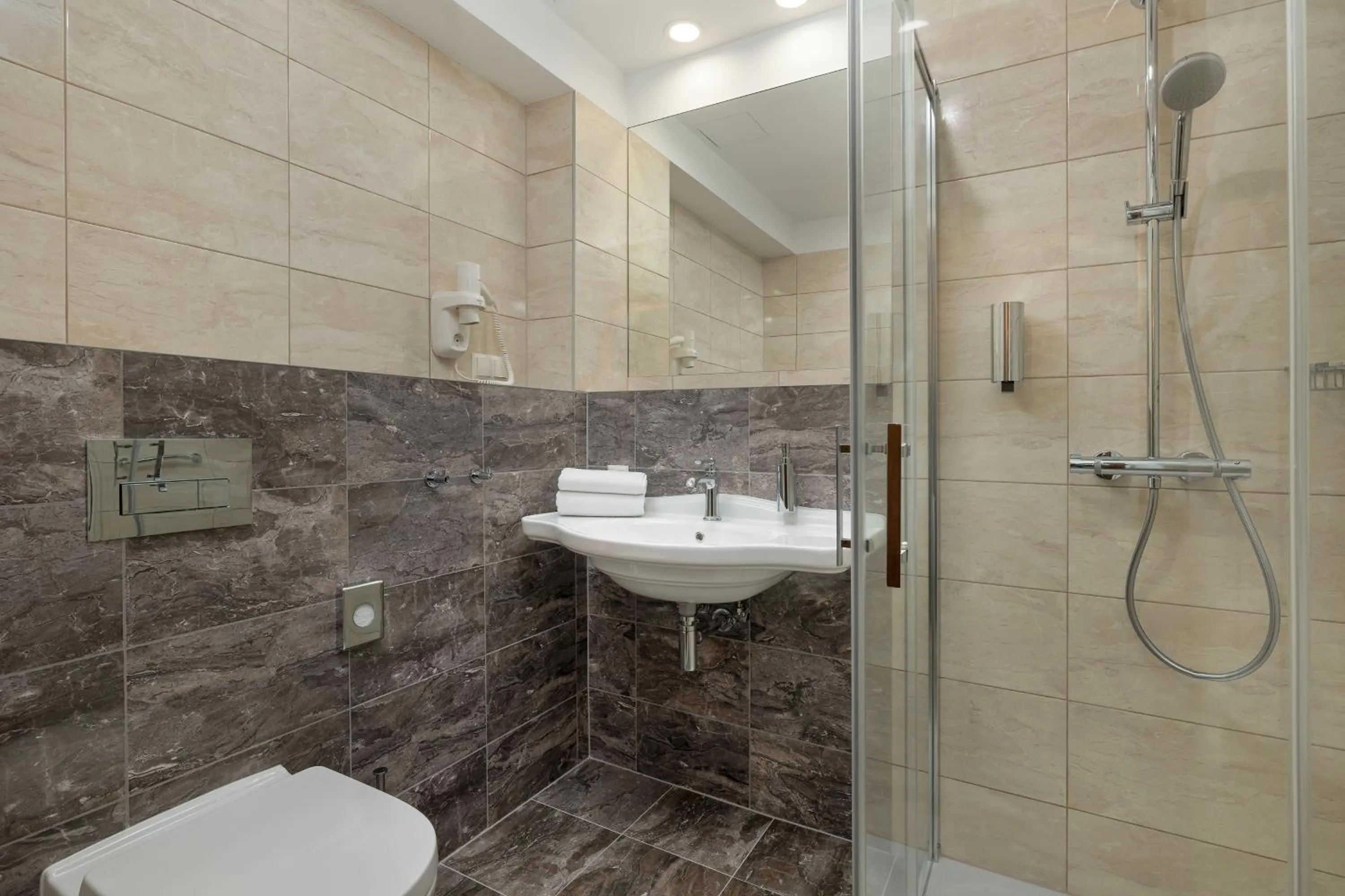 Shower in Hotel Juvena Wellness & SPA