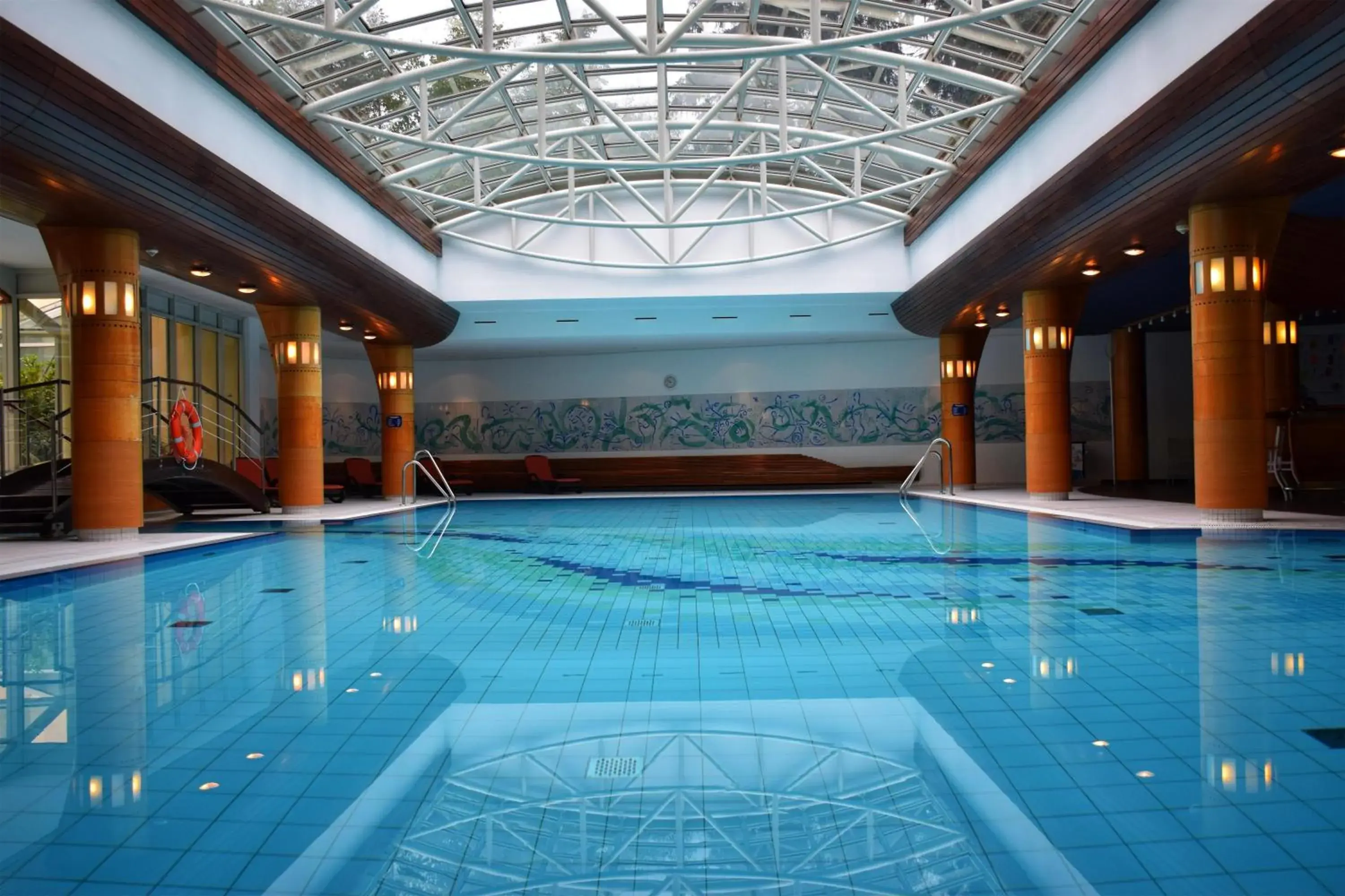 Pool view in Radisson Blu Park Hotel & Conference Centre Pool view in Radisson Blu Park Hotel & Conference Centre