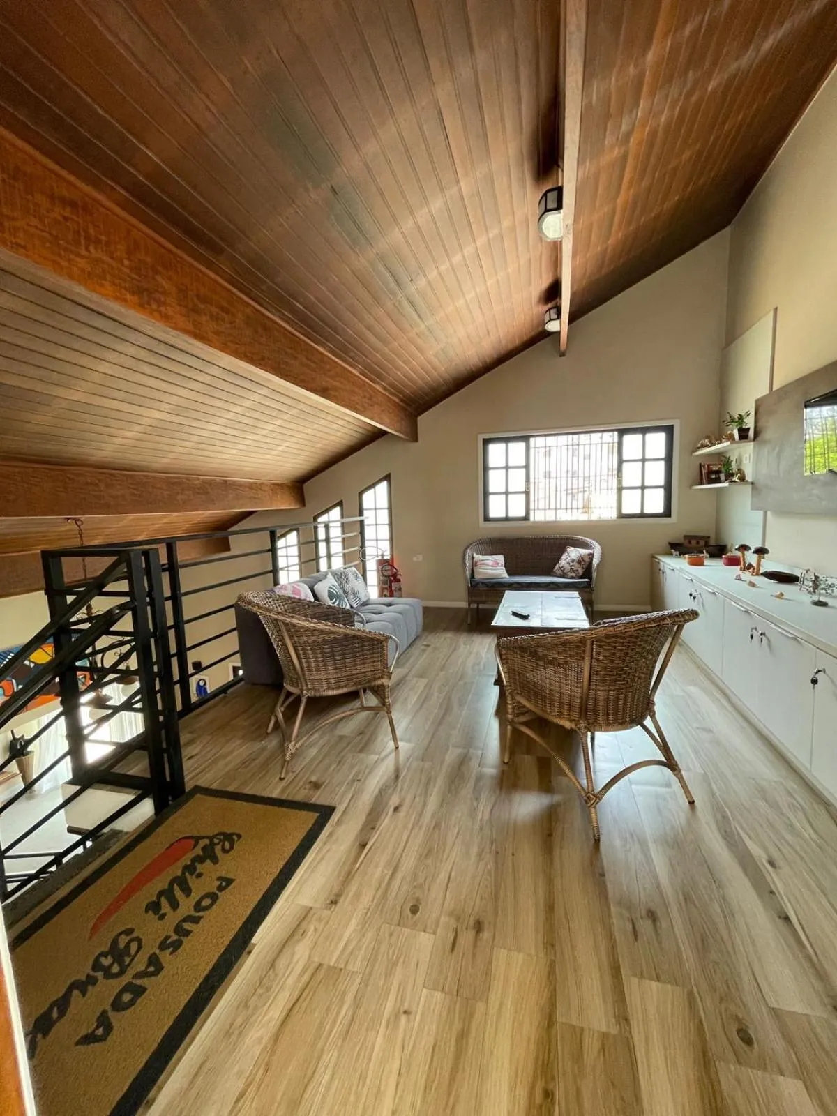 Living room in Pousada Chilli Brasil