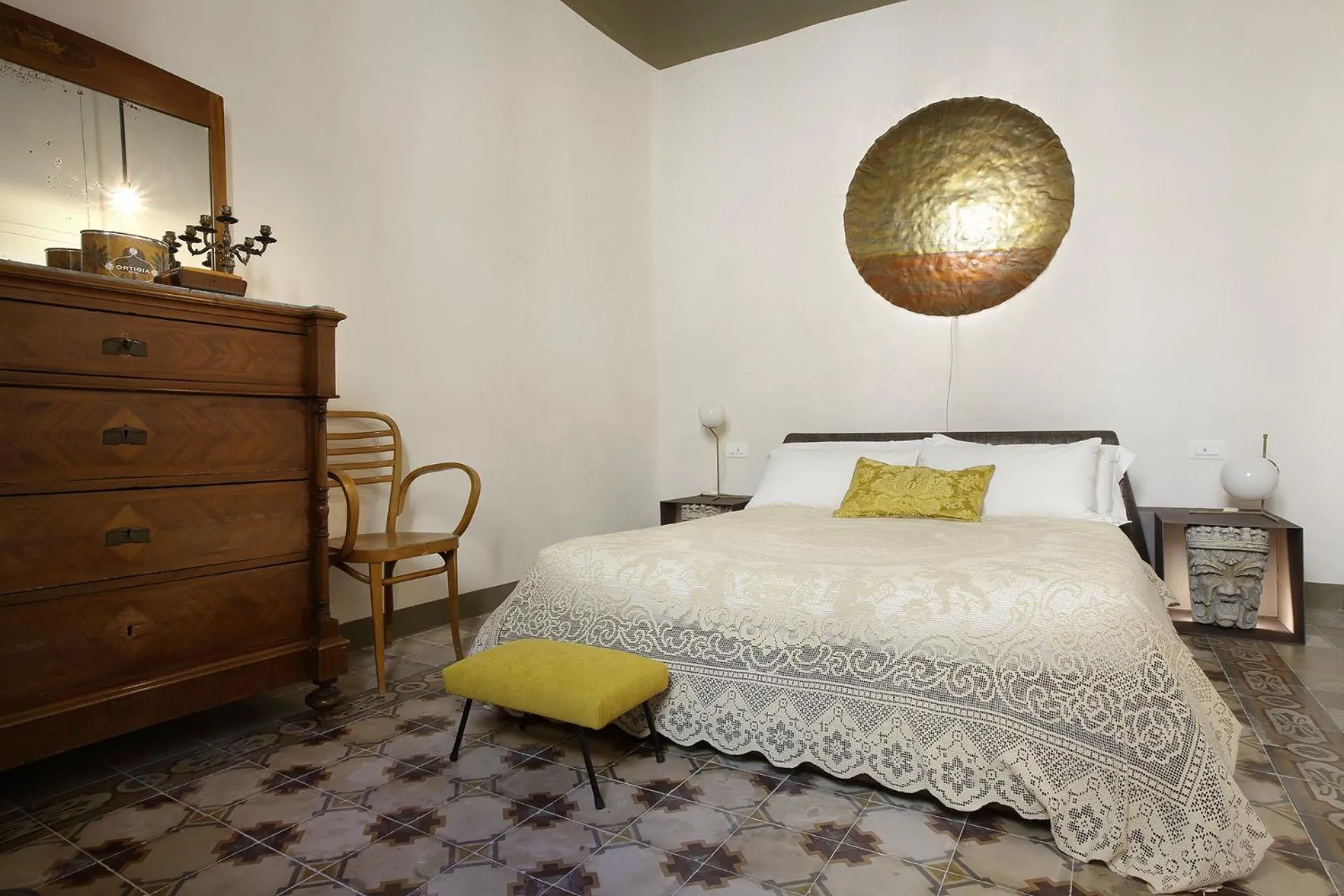 Bed in Nicotera Apartment
