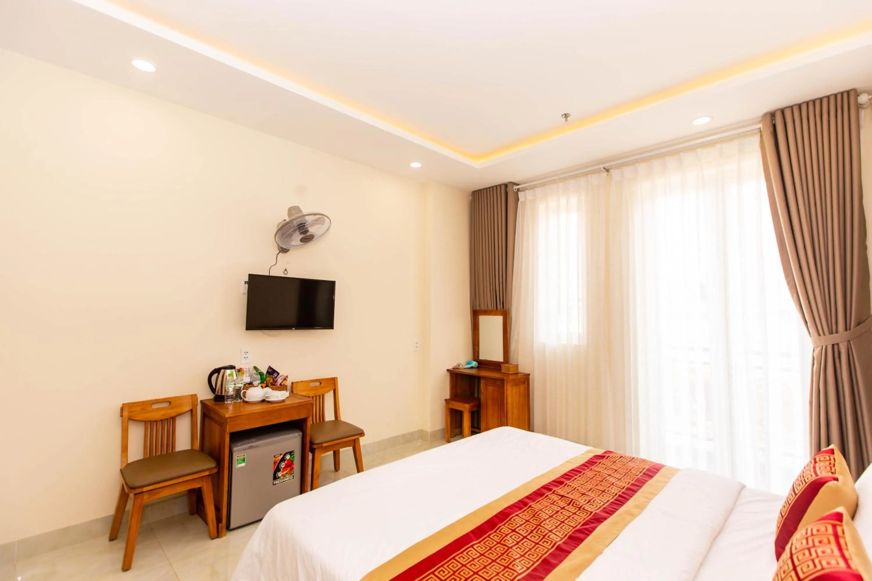 Bed in Dong Do Airport Hotel