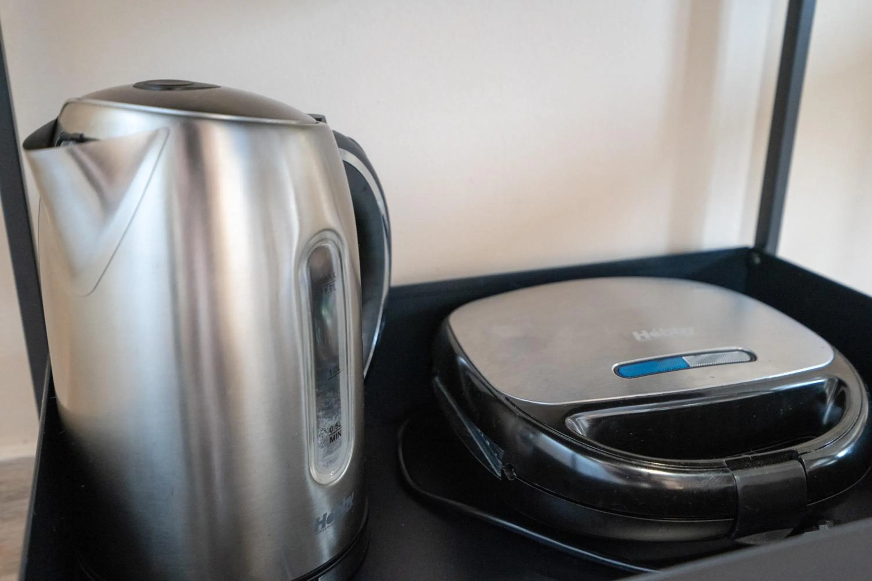 Kitchen or kitchenette in Olympia's Apartments by Traser