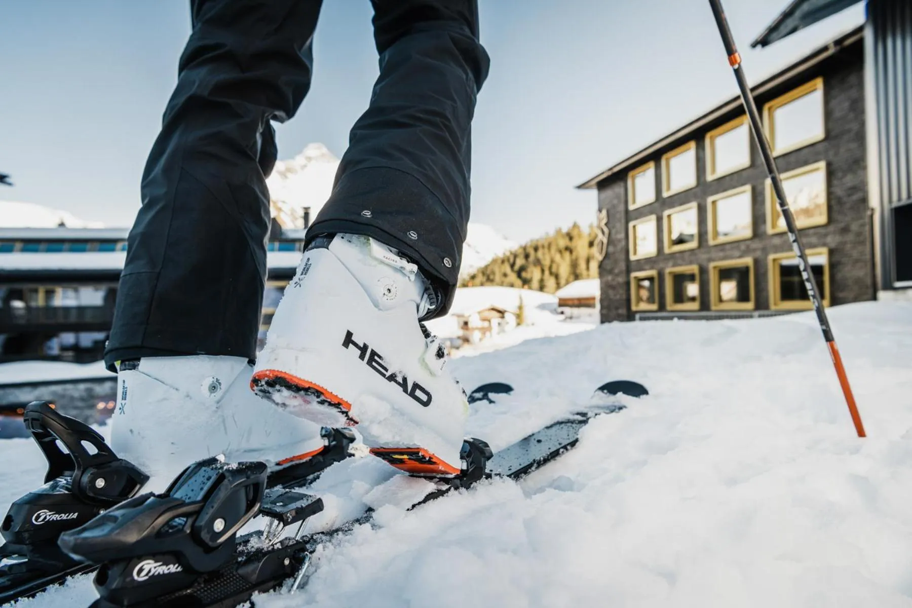 Skiing in Berghotel Biberkopf