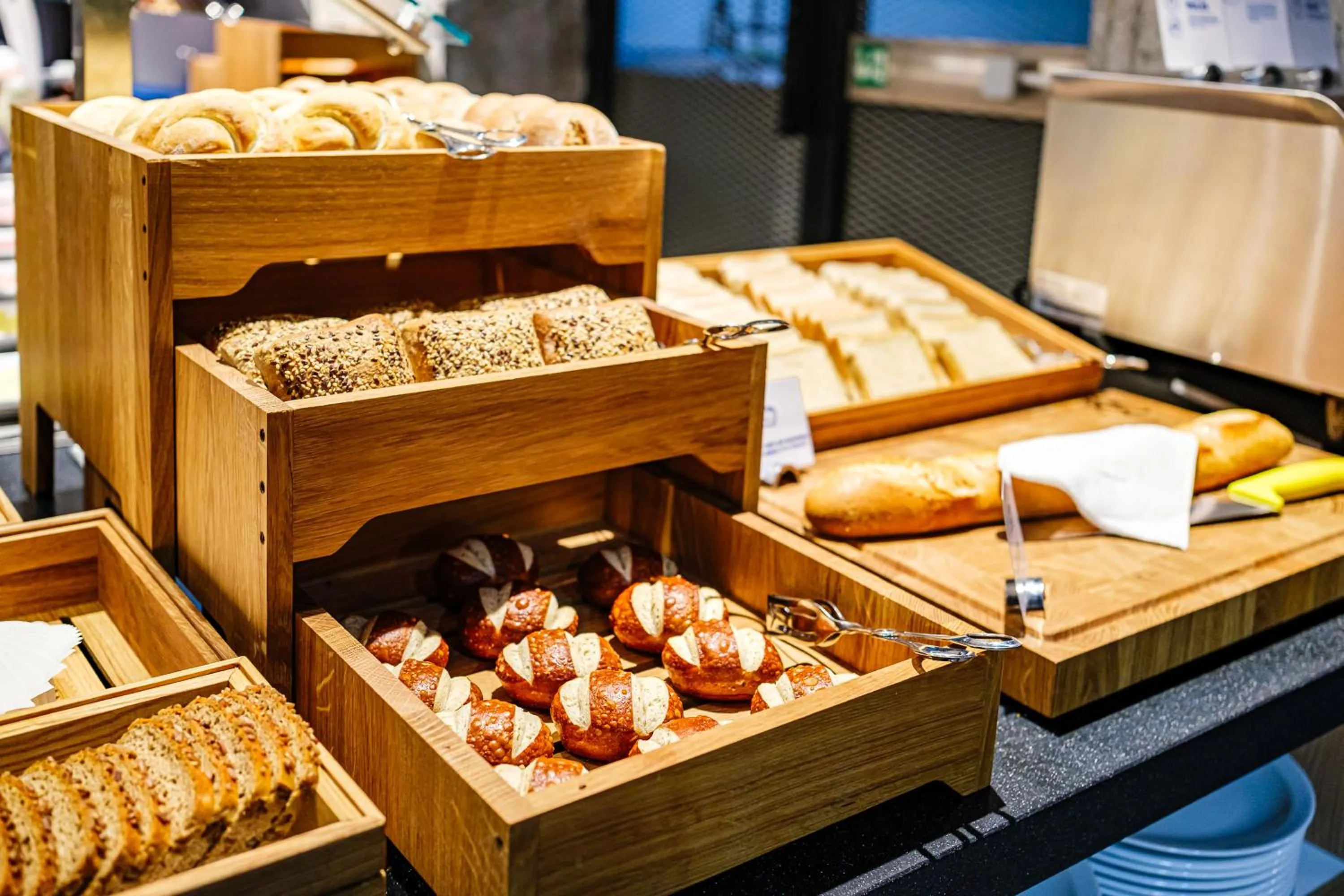 Continental breakfast in Holiday Inn Express Dresden Zentrum by IHG