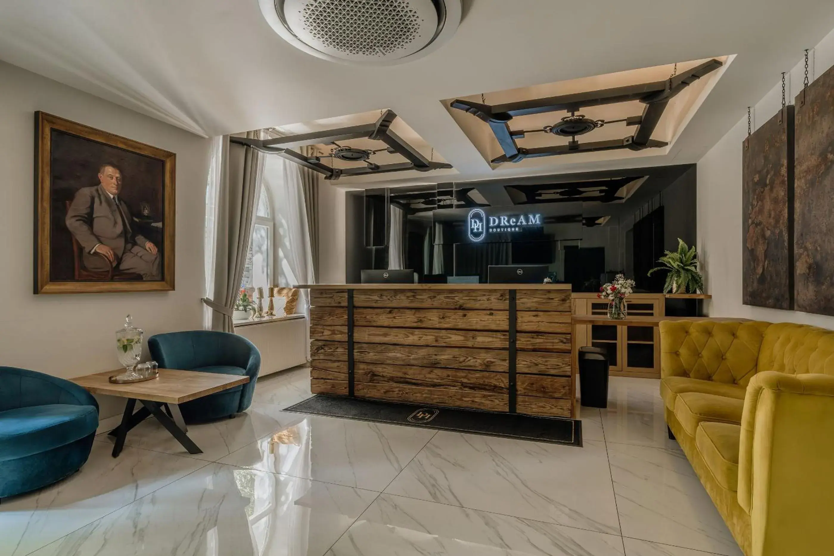 Lobby or reception in DReAM Boutique Residence Lobby or reception in DReAM Boutique Residence