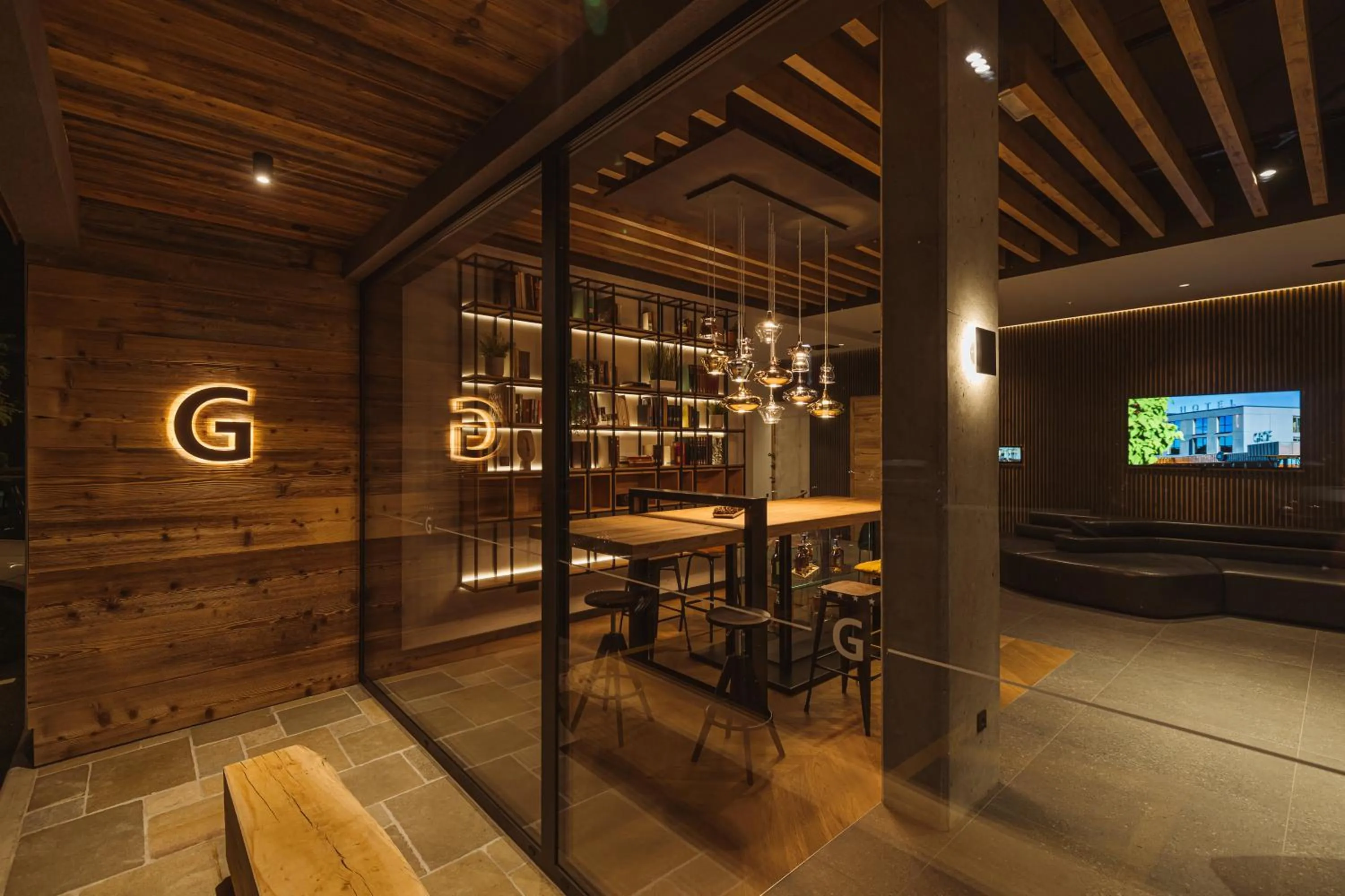 Lobby or reception in Hotel Grof