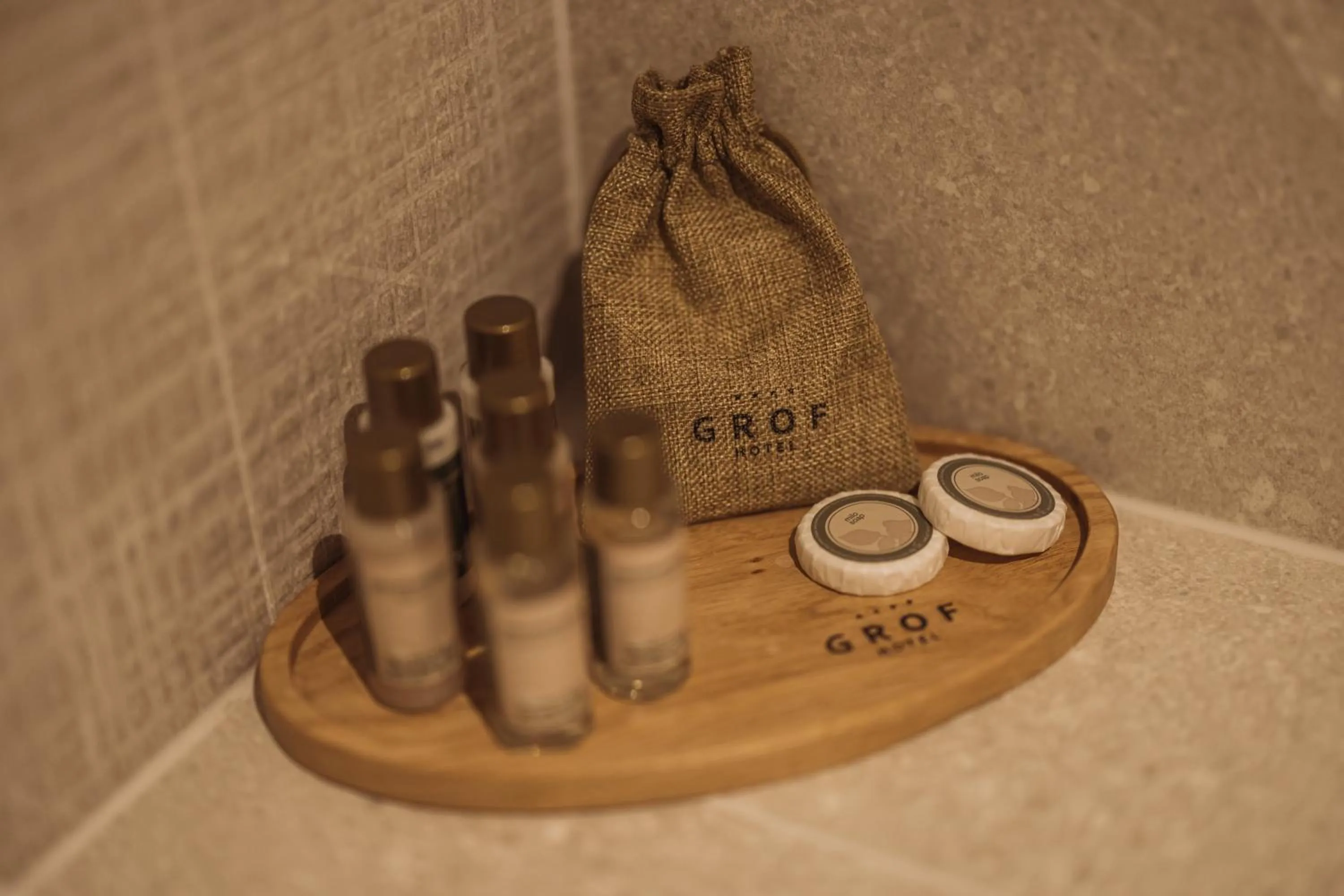 Bathroom in Hotel Grof