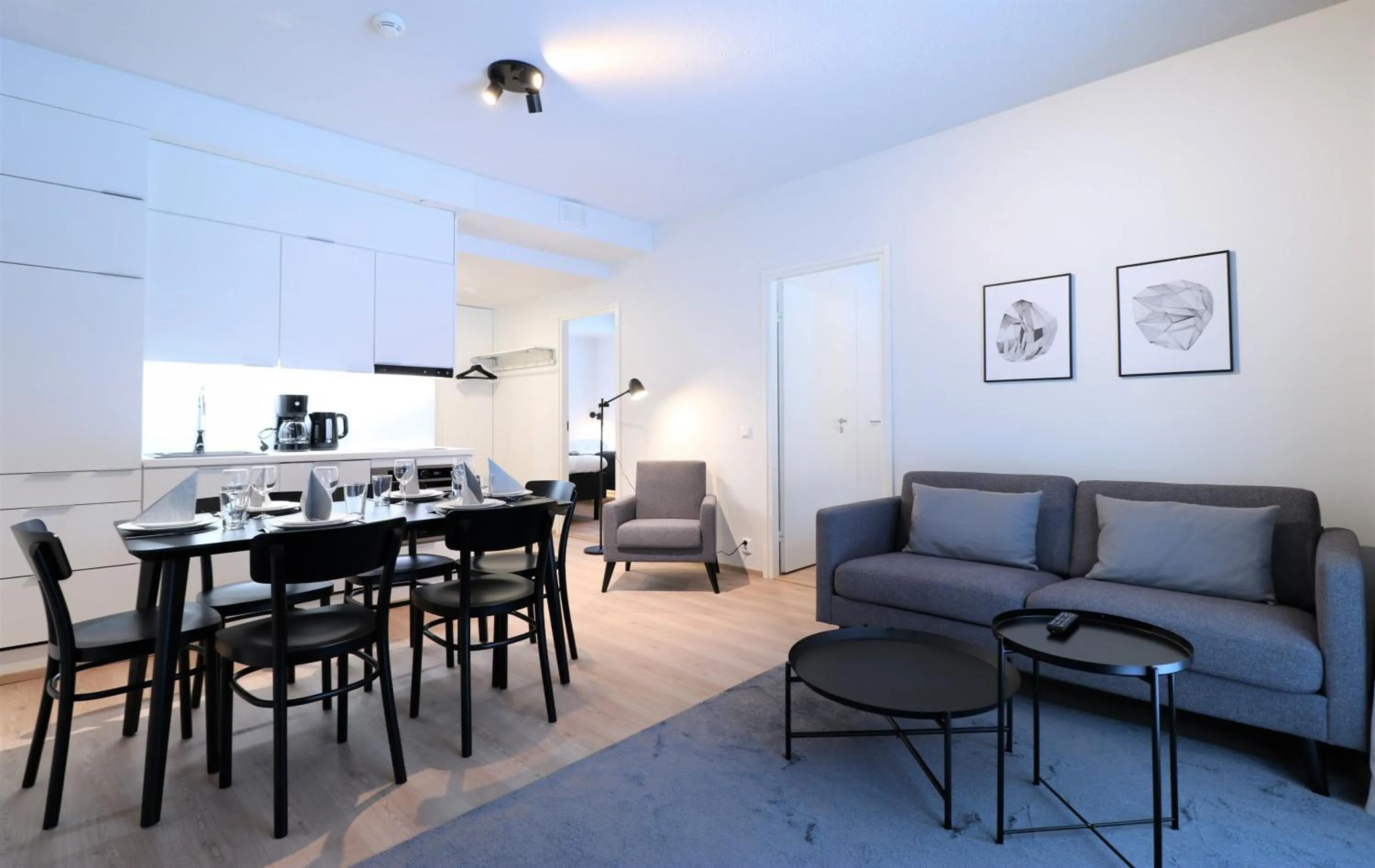 Coffee/tea facilities in Forenom Aparthotel Tampere Kaleva