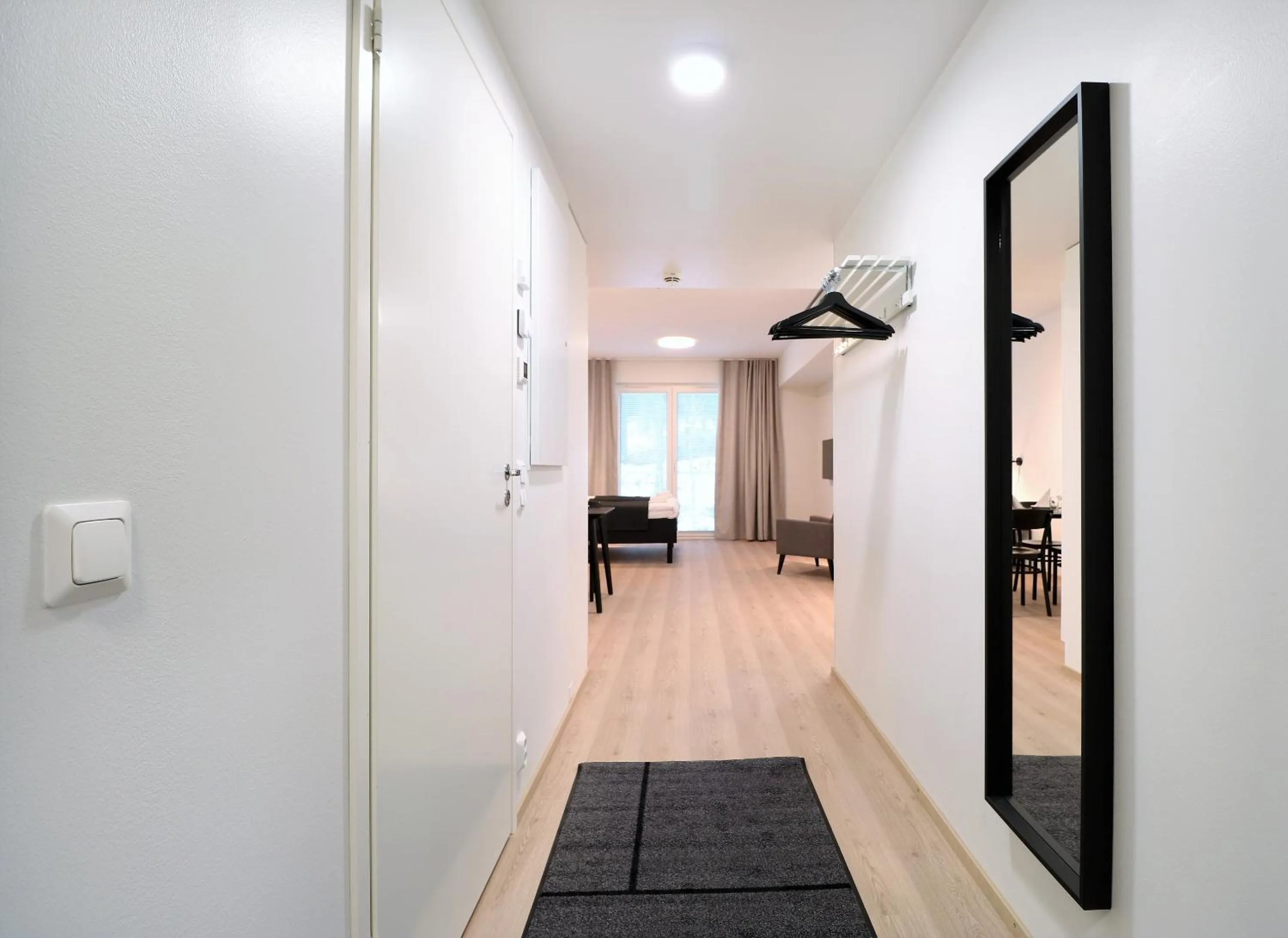 Photo of the whole room in Forenom Aparthotel Tampere Kaleva