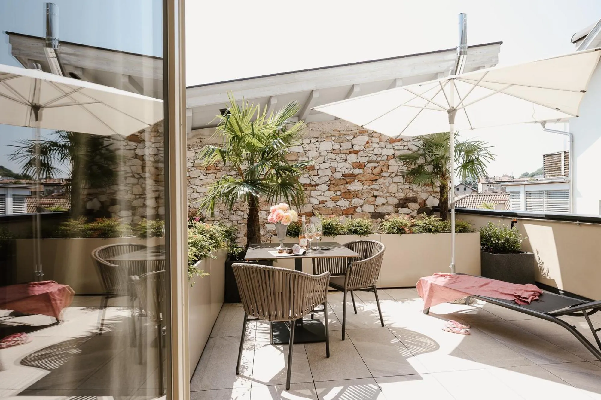 Balcony/Terrace in Ansitz am Eck by Hotel Pernhof