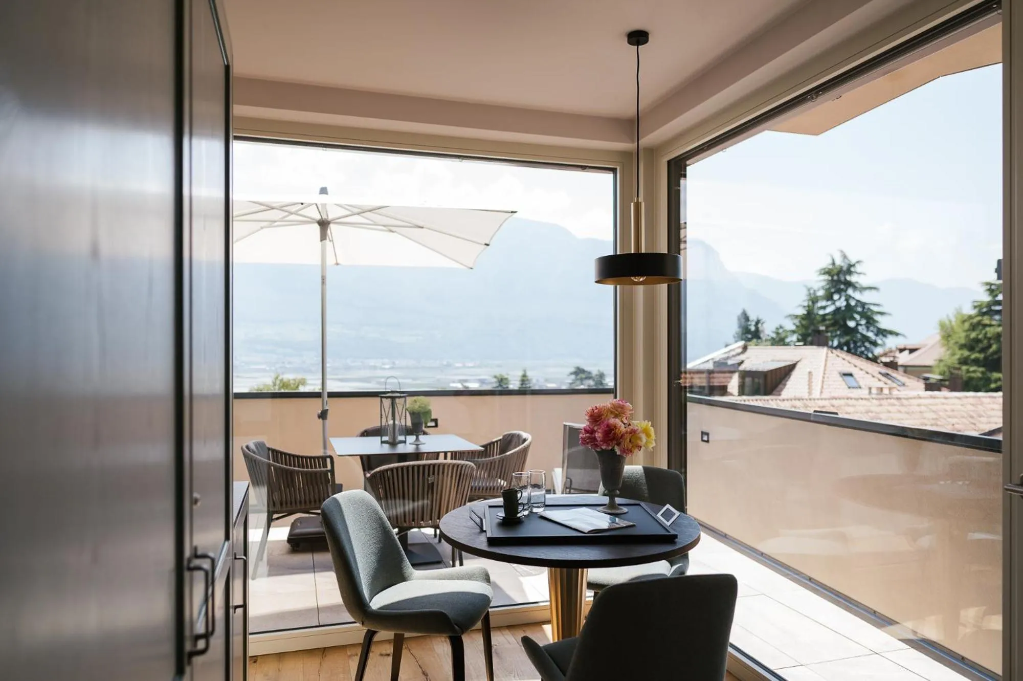 Balcony/Terrace in Ansitz am Eck by Hotel Pernhof