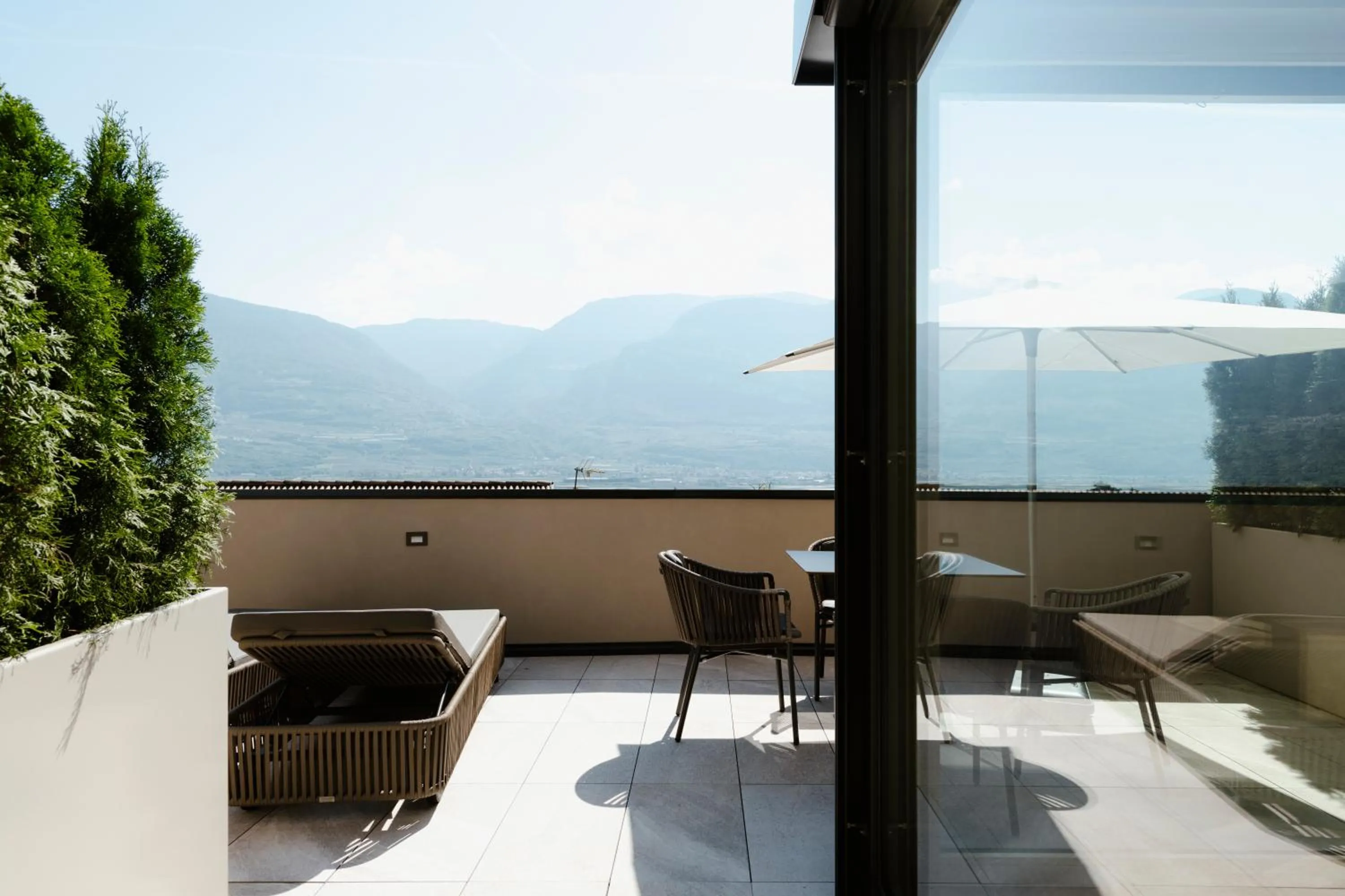 Balcony/Terrace in Ansitz am Eck by Hotel Pernhof