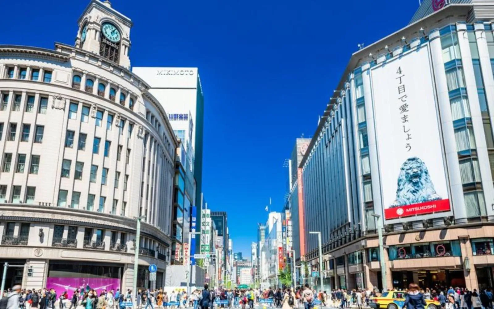 Nearby landmark in Laffitte Tokyo WEST