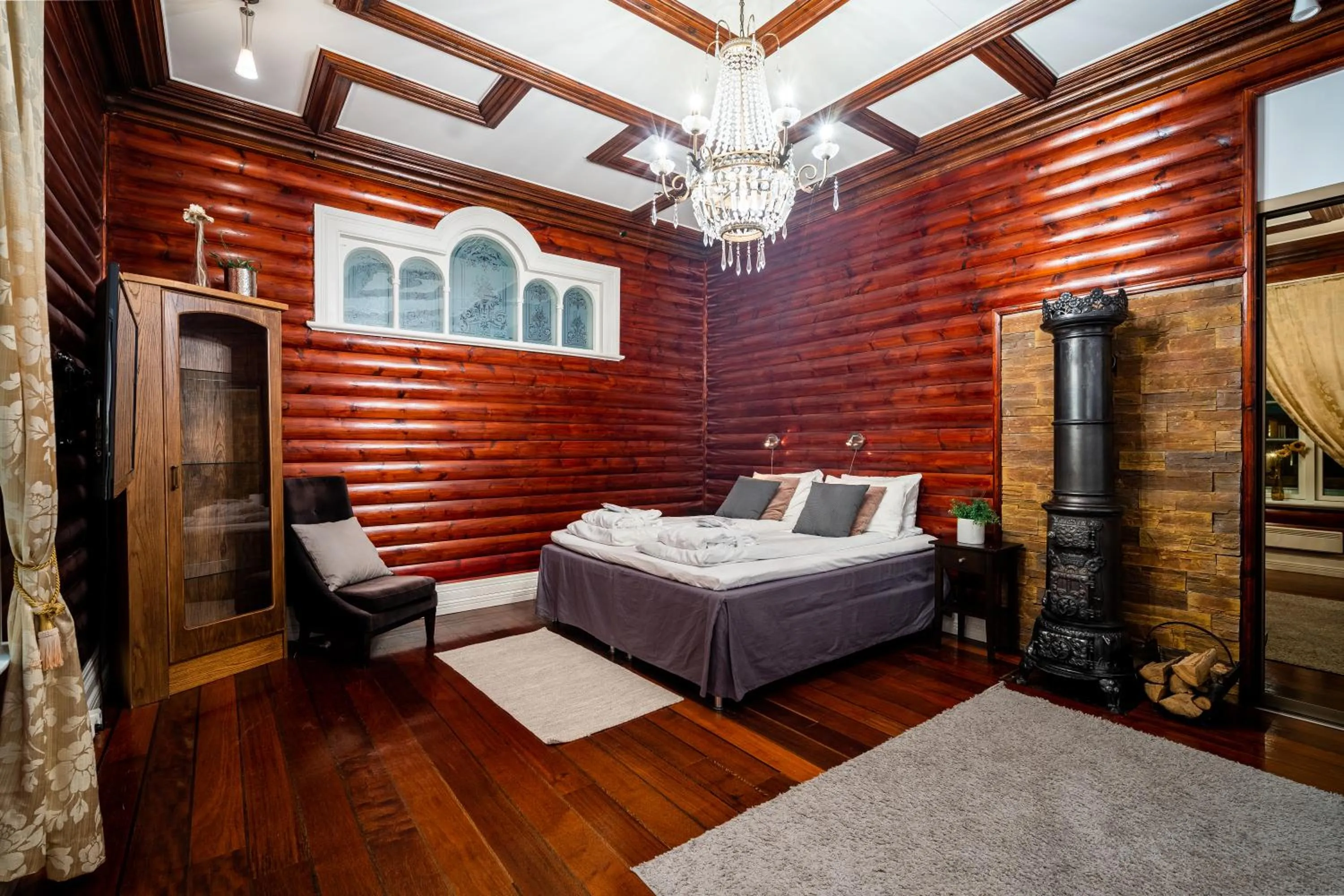 Bed in Enter Tromsø - Exclusive Apartments