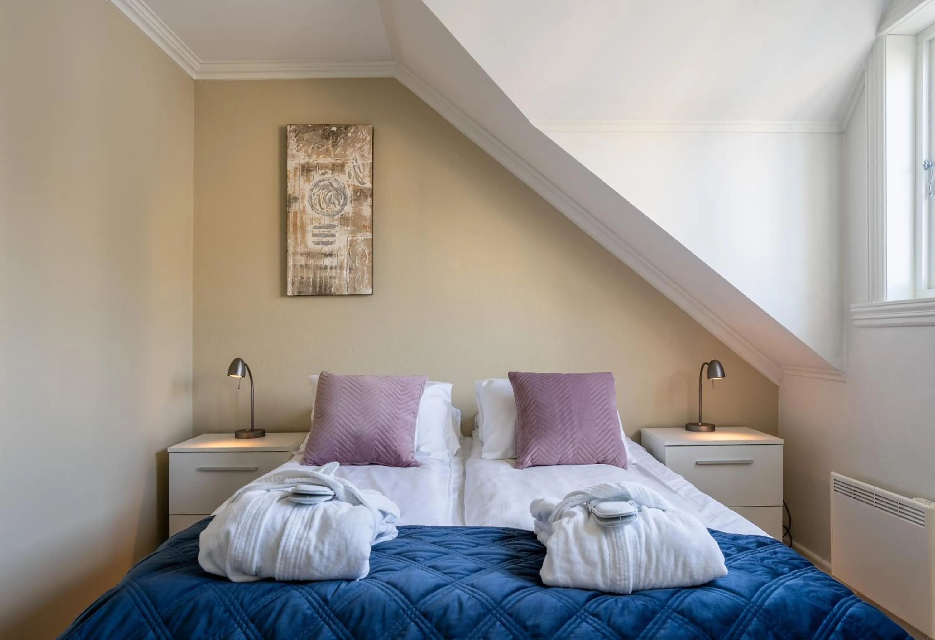 Bed in Enter Tromsø - Exclusive Apartments