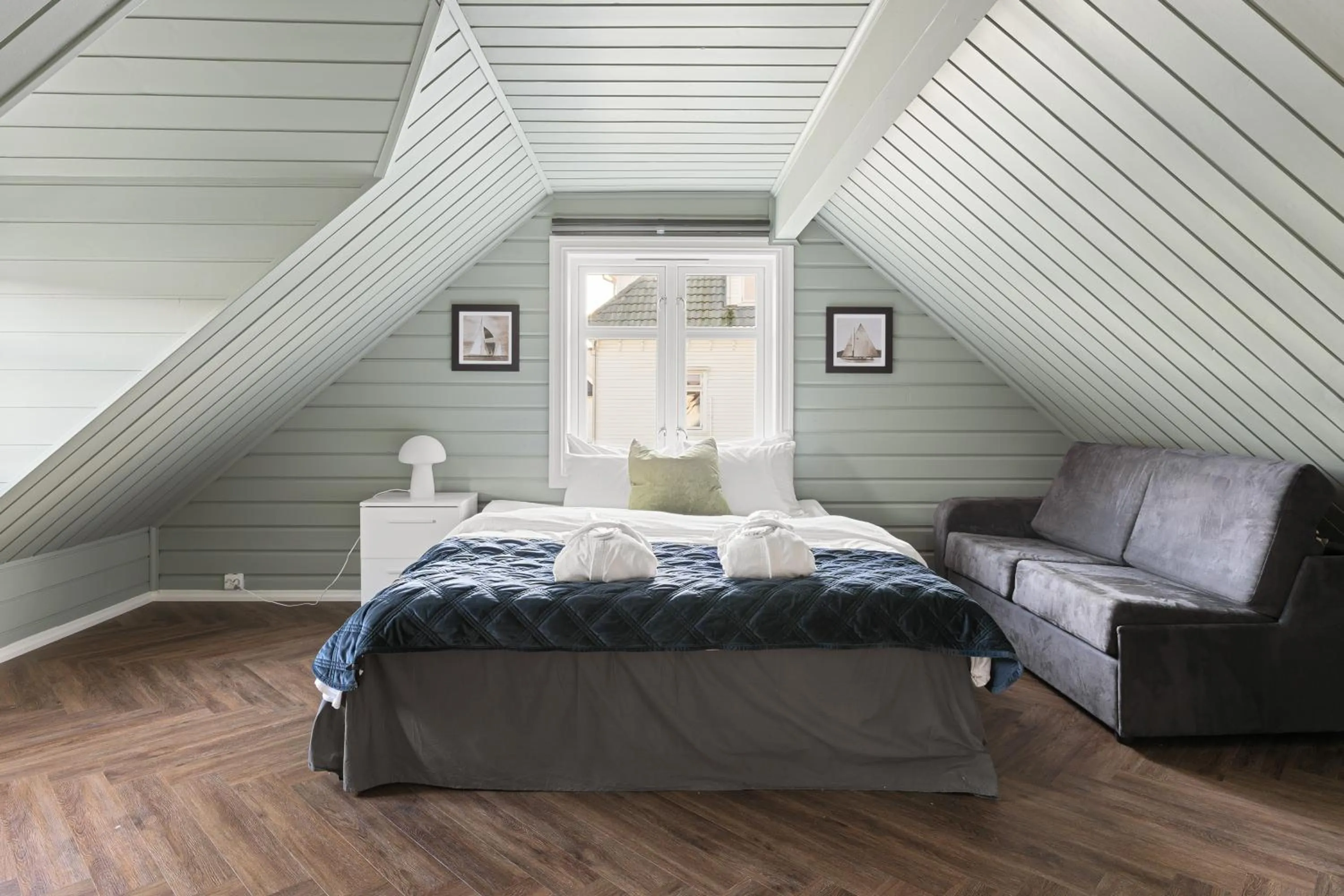 Bed in Enter Tromsø - Exclusive Apartments