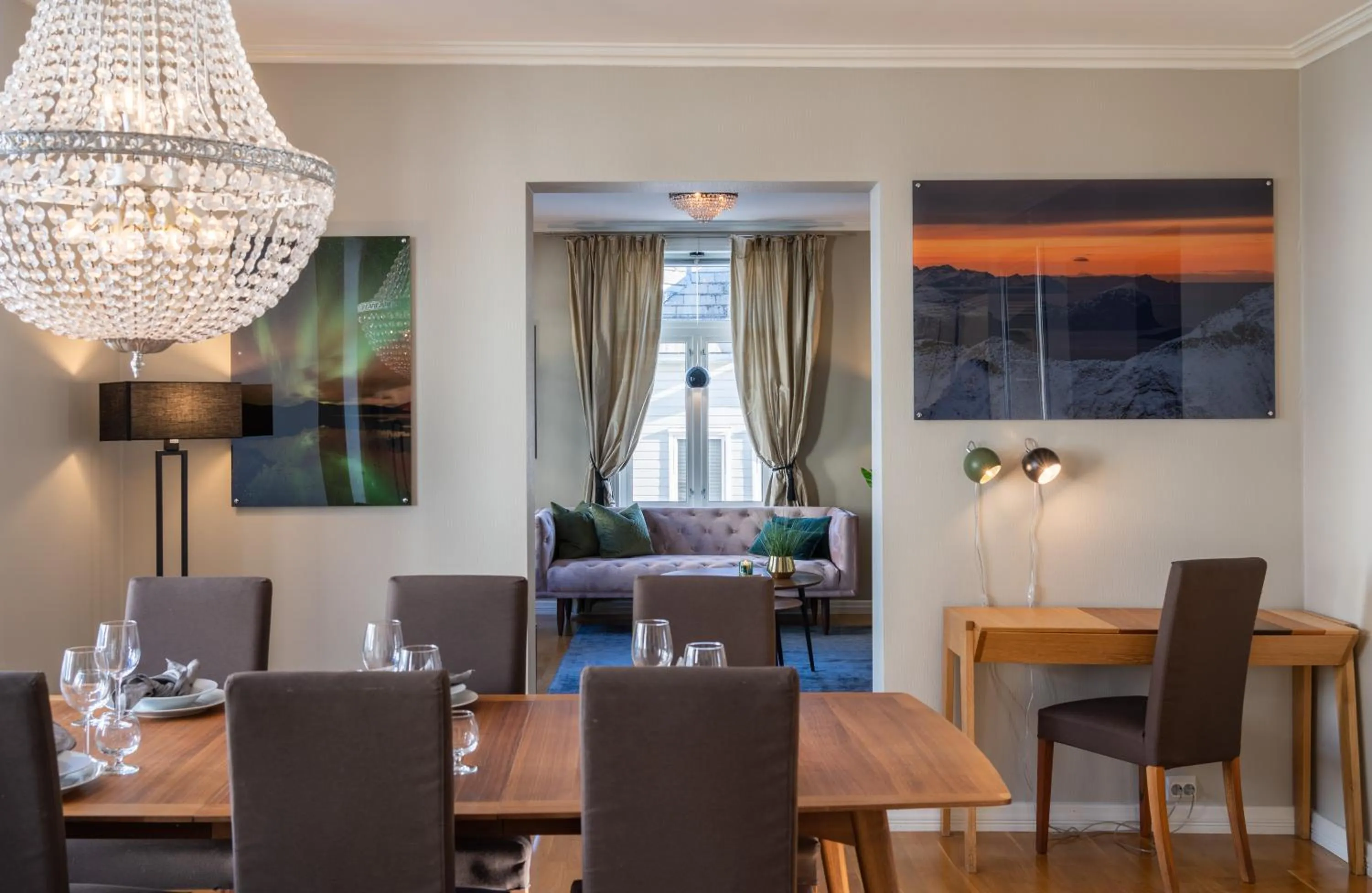 Living room in Enter Tromsø - Exclusive Apartments