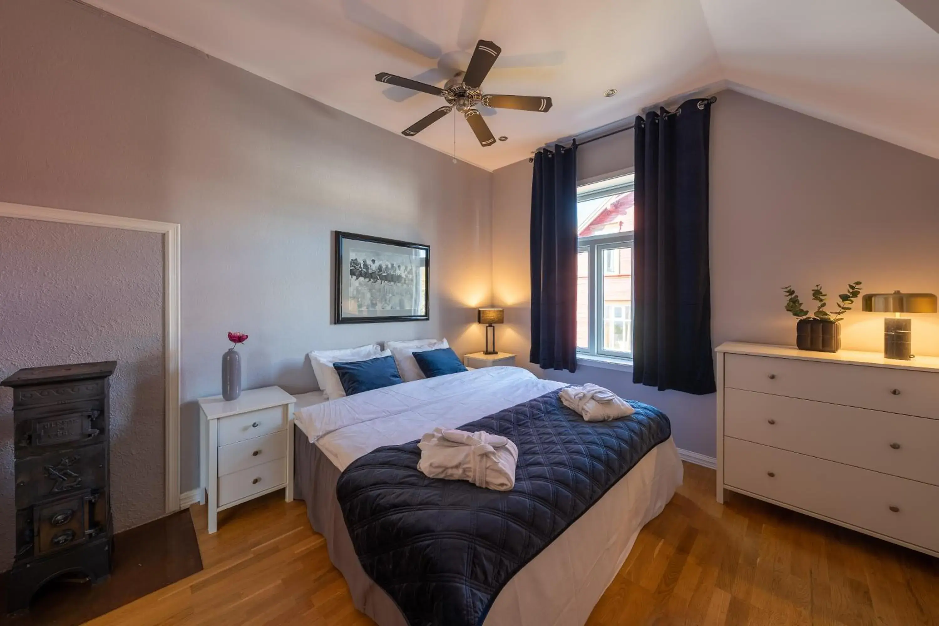 Bed in Enter Tromsø - Exclusive Apartments Bed in Enter Tromsø - Exclusive Apartments