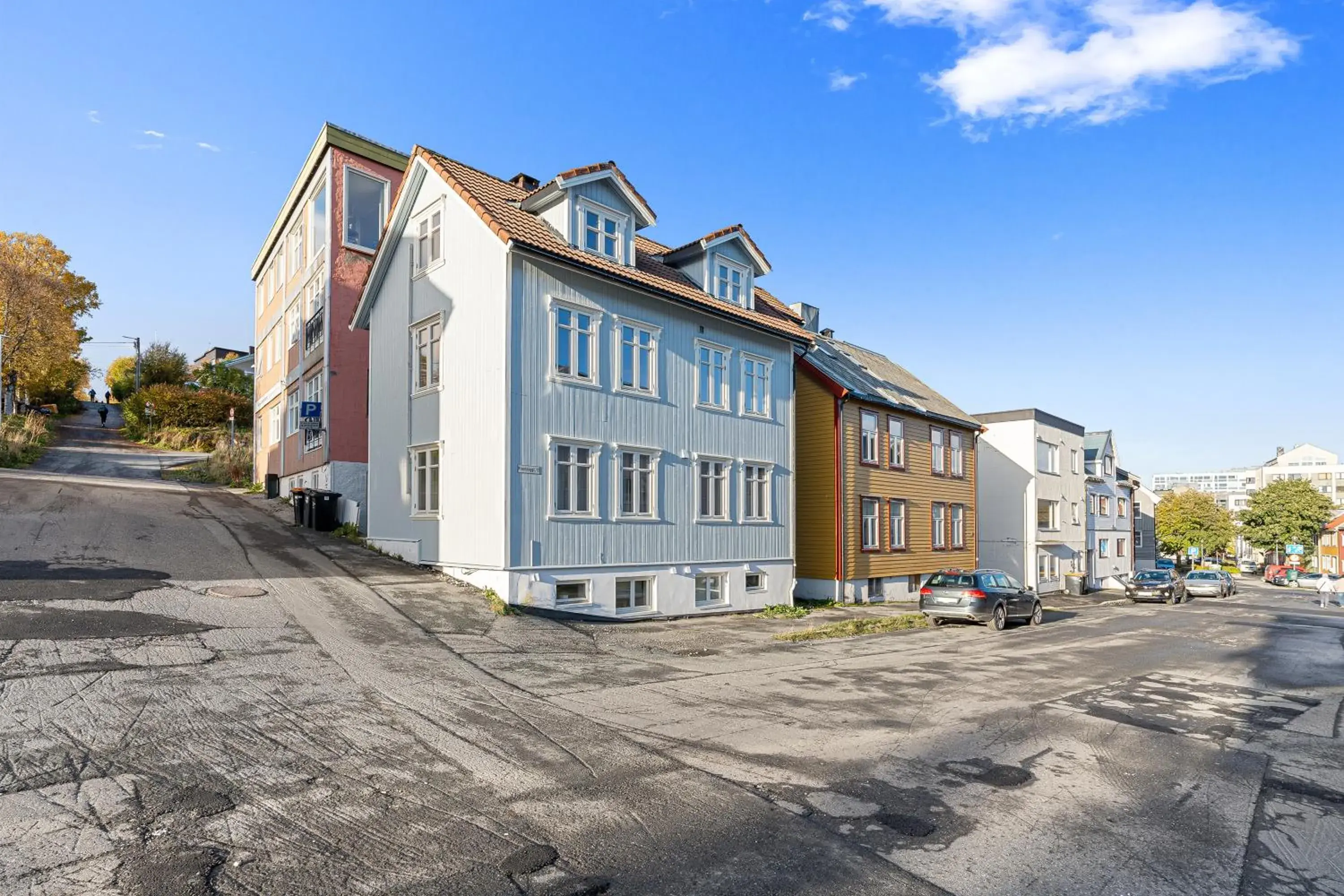 Property building in Enter Tromsø - Exclusive Apartments Property building in Enter Tromsø - Exclusive Apartments