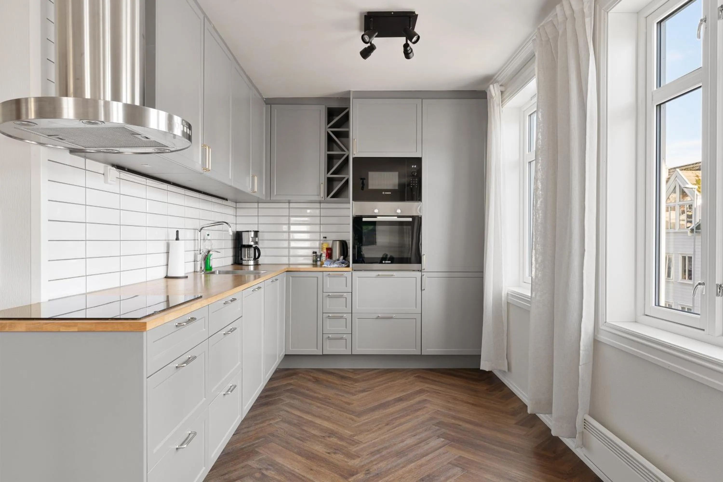 Kitchen or kitchenette in Enter Tromsø - Exclusive Apartments