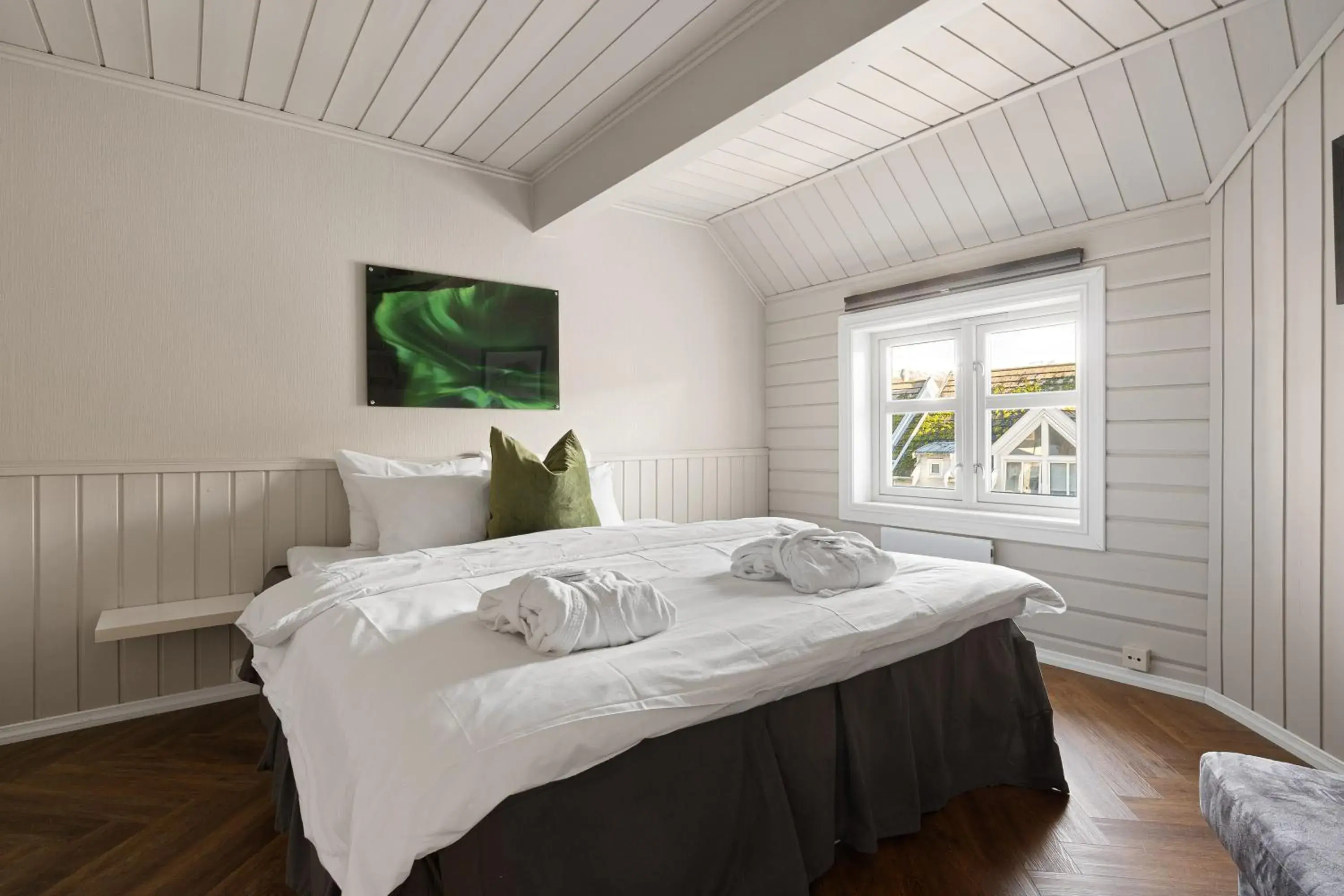 Bed in Enter Tromsø - Exclusive Apartments Bed in Enter Tromsø - Exclusive Apartments