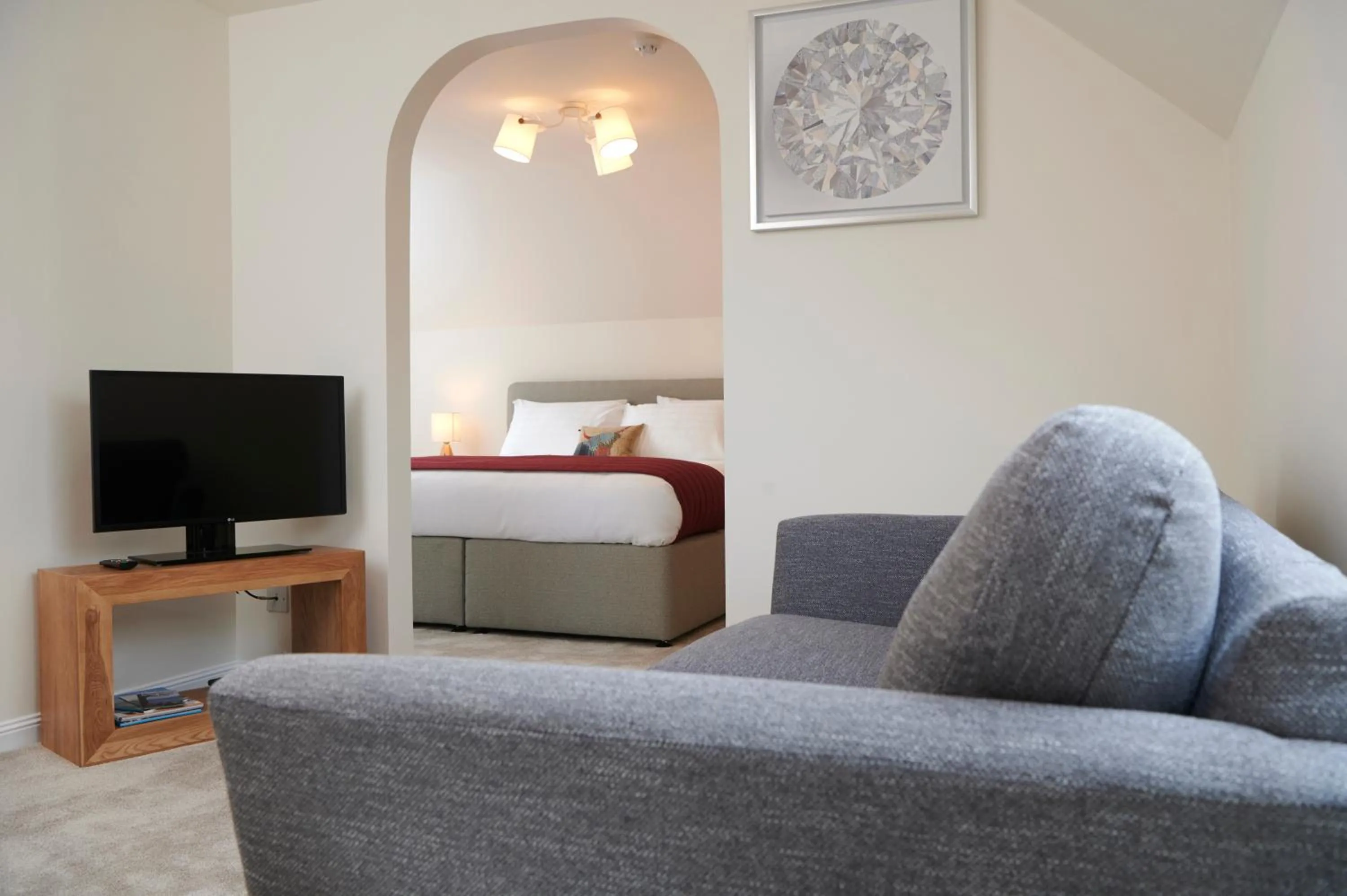 Seating area in Woodlands Bed & Breakfast