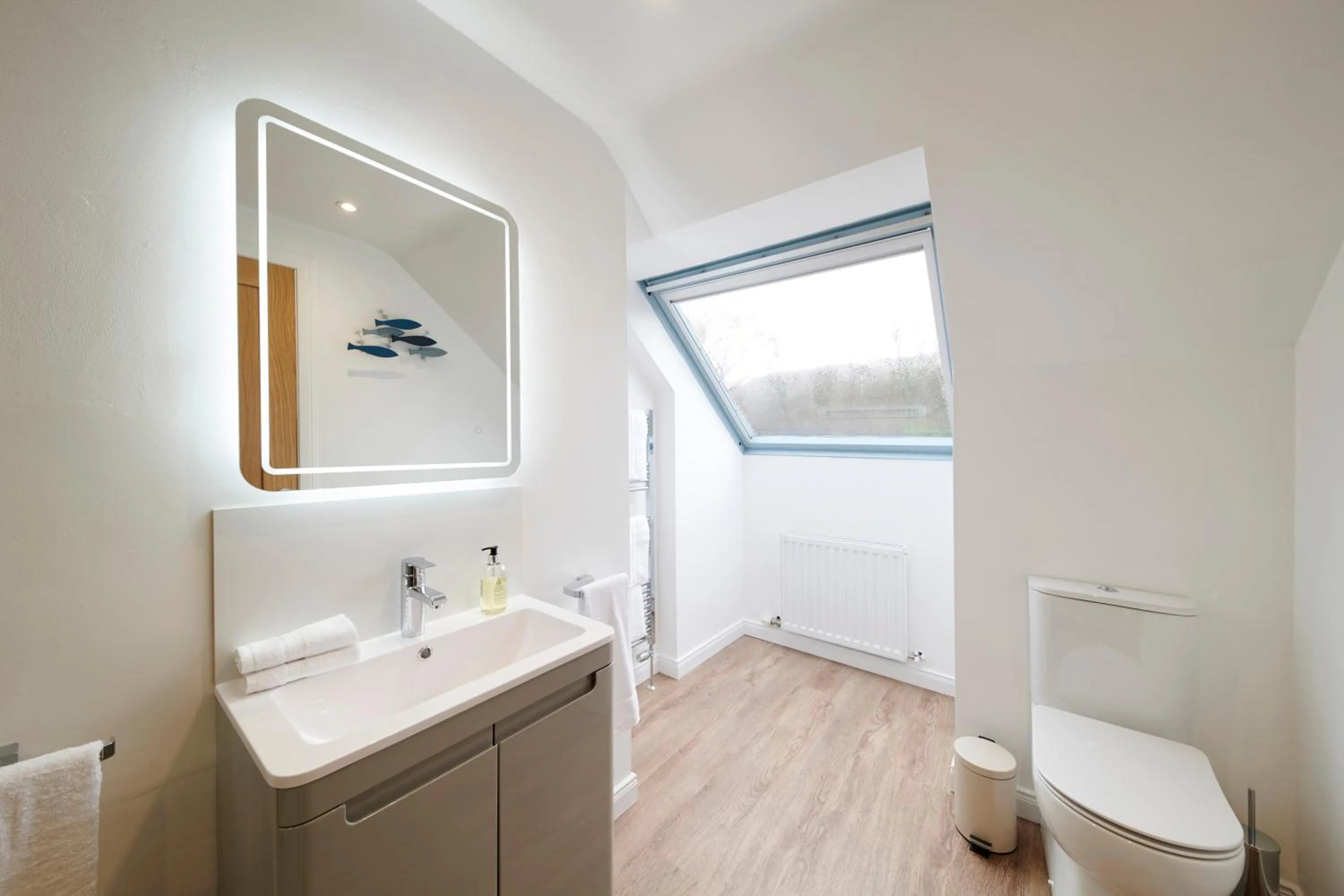 Bathroom in Woodlands Bed & Breakfast