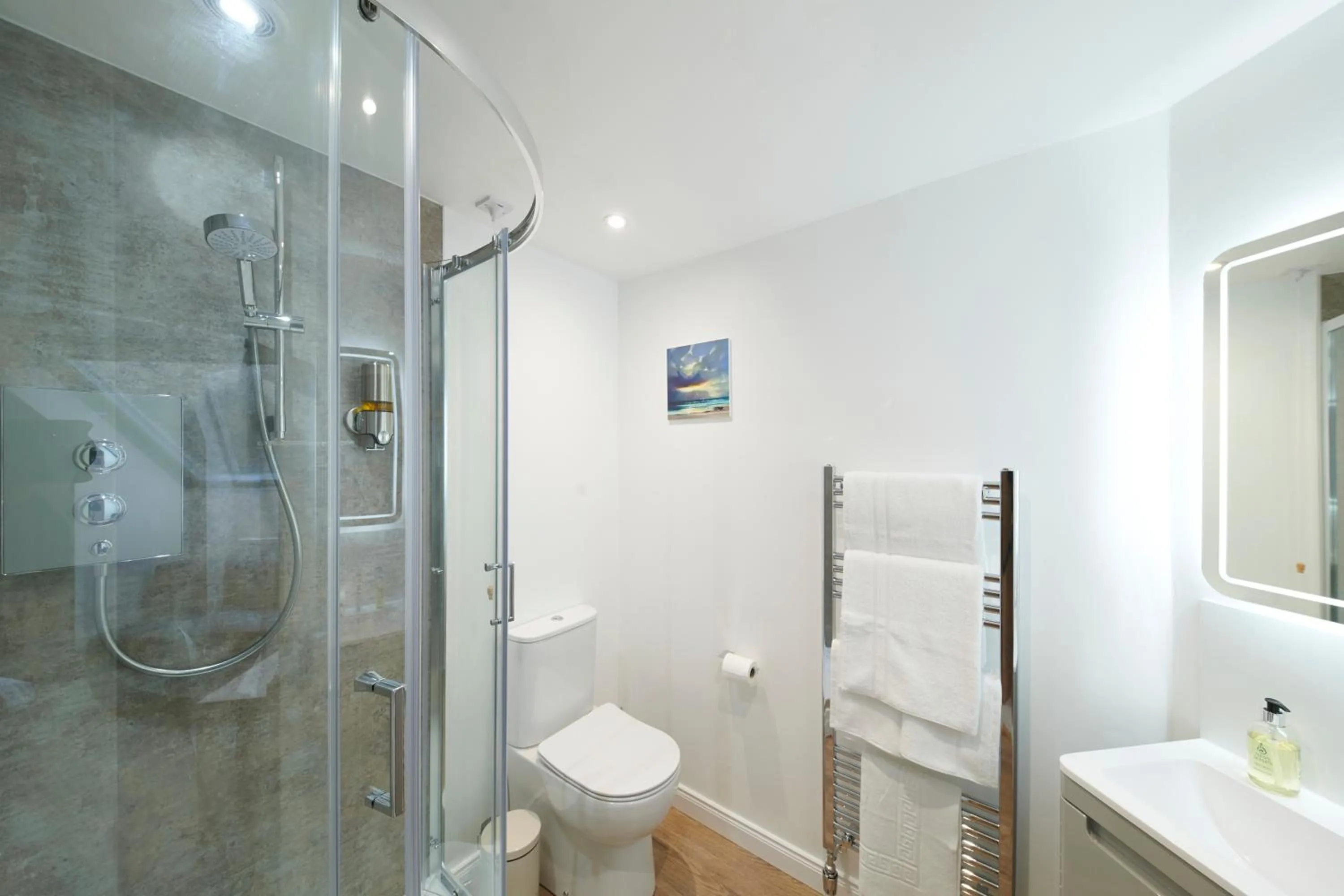 Bathroom in Woodlands Bed & Breakfast