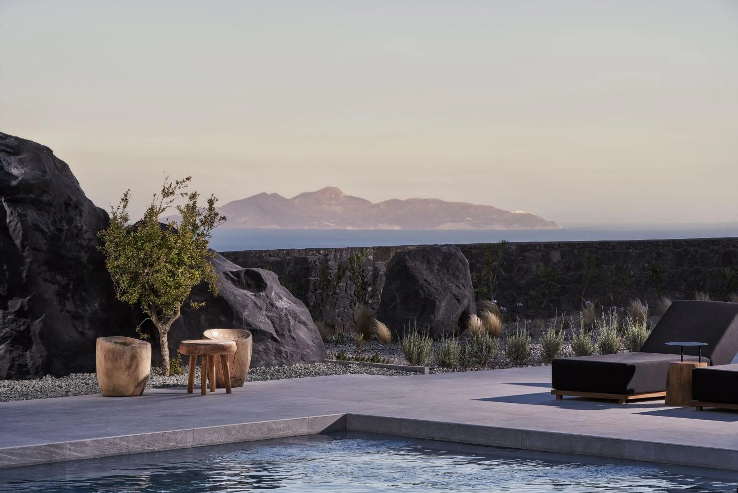 Swimming pool in SantAnna Luxury Suites