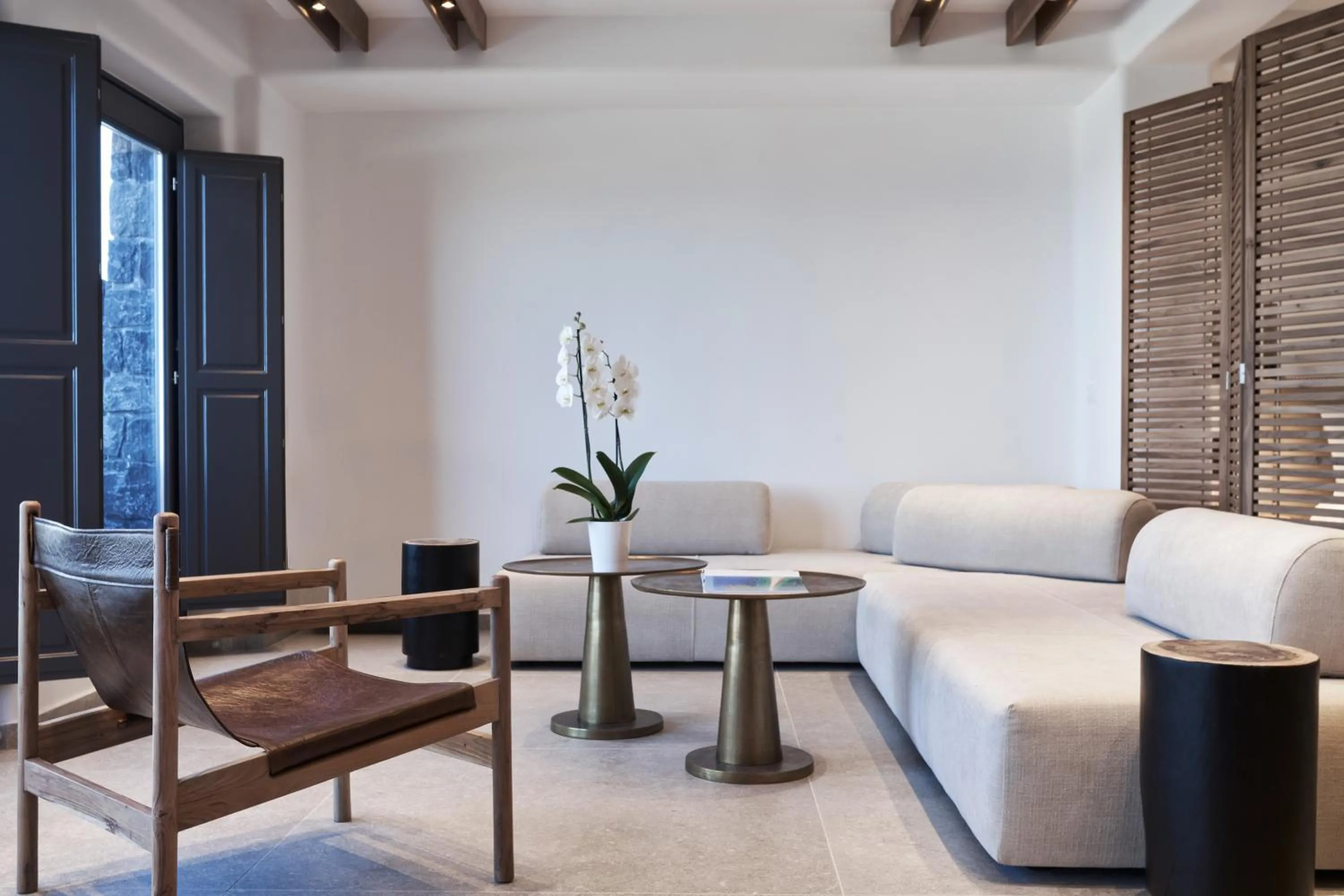 Living room in SantAnna Luxury Suites