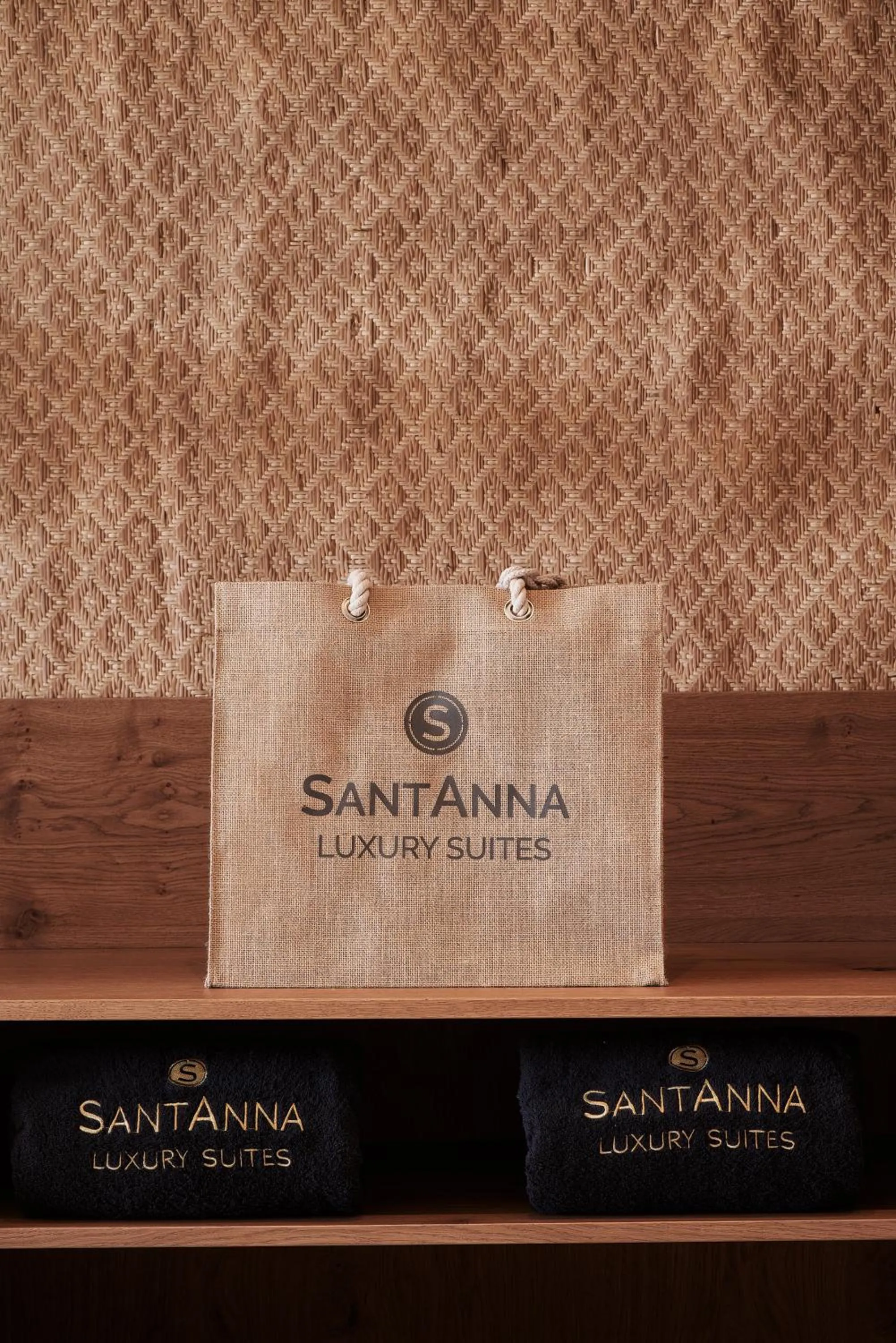 Decorative detail in SantAnna Luxury Suites