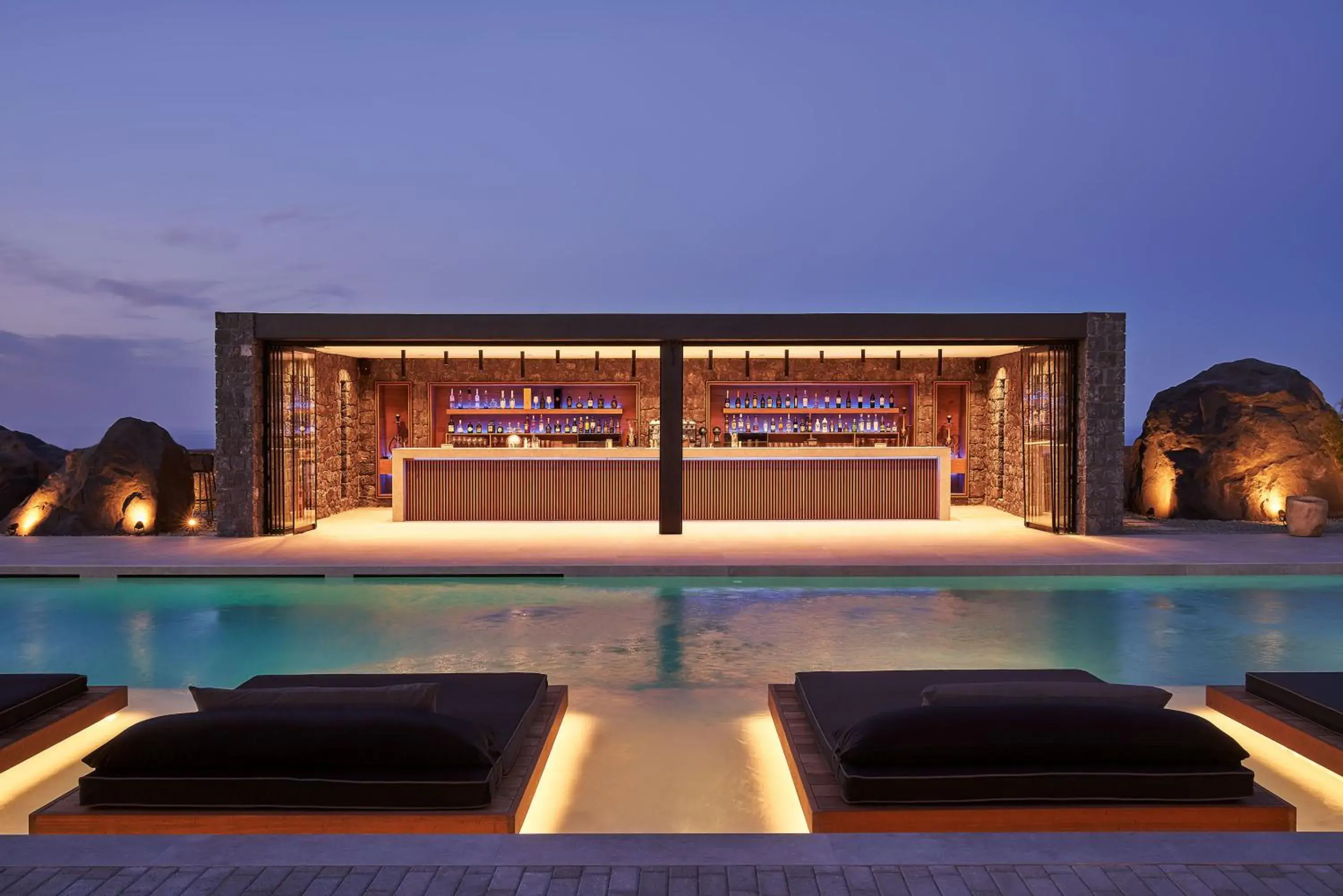 Lounge or bar in SantAnna Luxury Suites Lounge or bar in SantAnna Luxury Suites