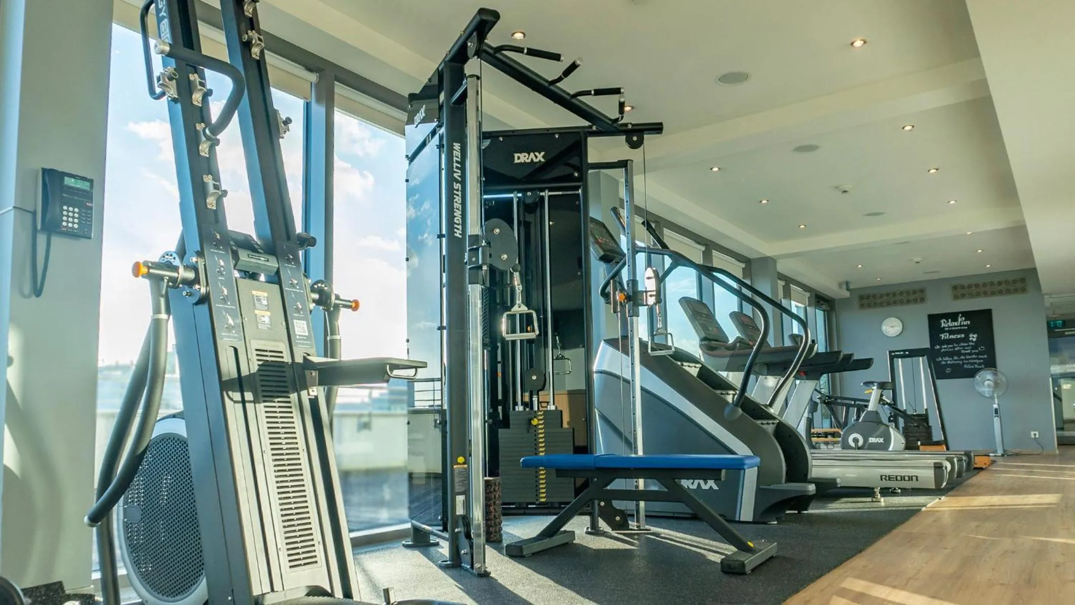Fitness centre/facilities in Holiday Inn Berlin Airport - Conference Centre by IHG