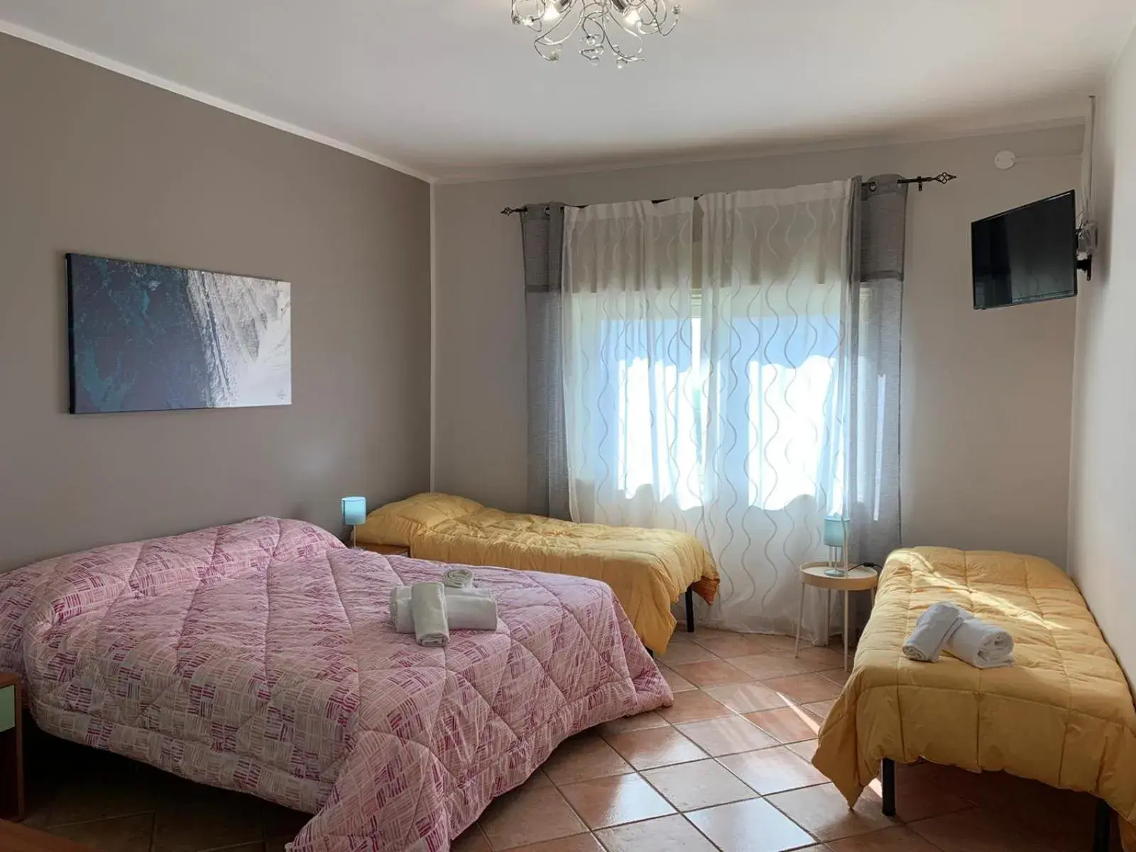 Classic Quadruple Room in La Corte di Sofia Classic Quadruple Room in La Corte di Sofia