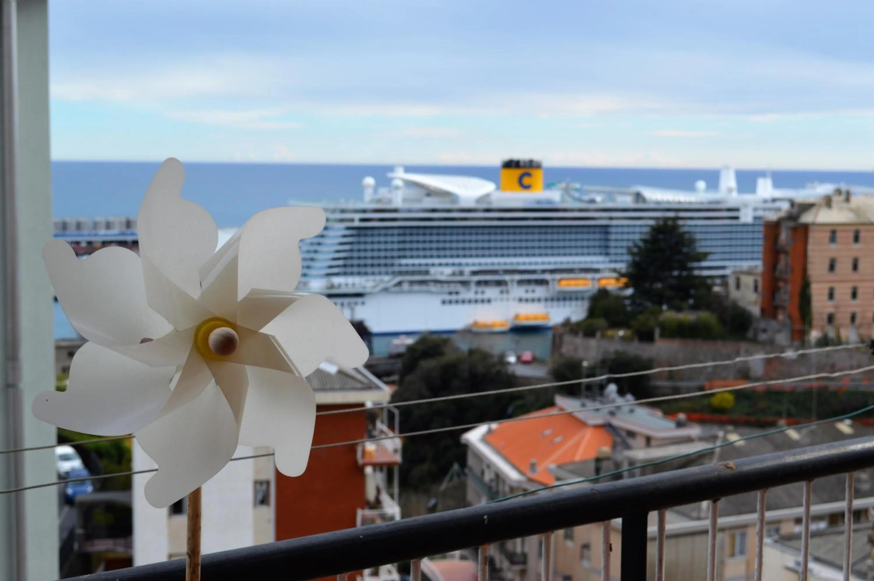 Balcony/Terrace in Il Nido sul Mare