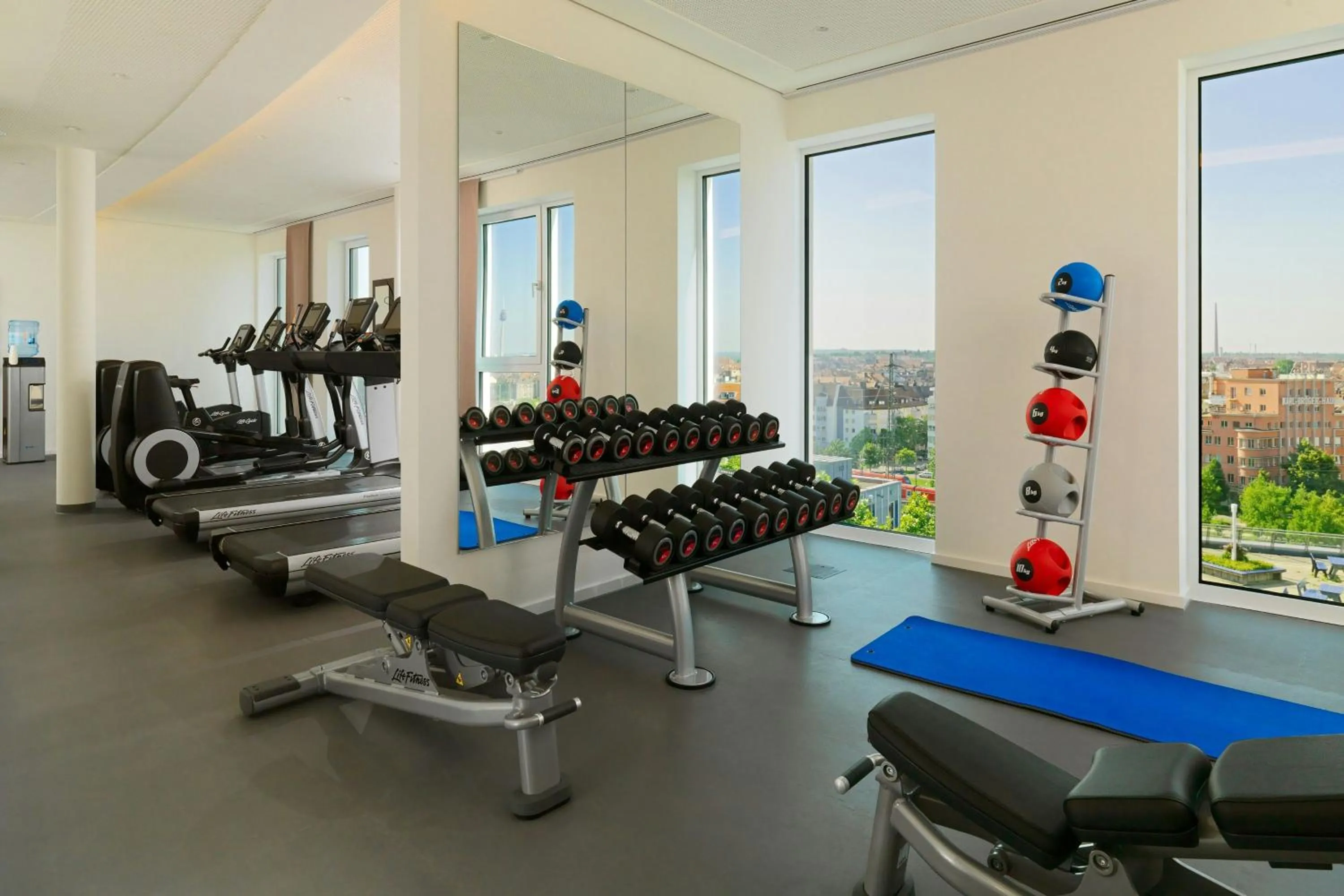 Fitness centre/facilities in Sheraton Carlton Nuernberg