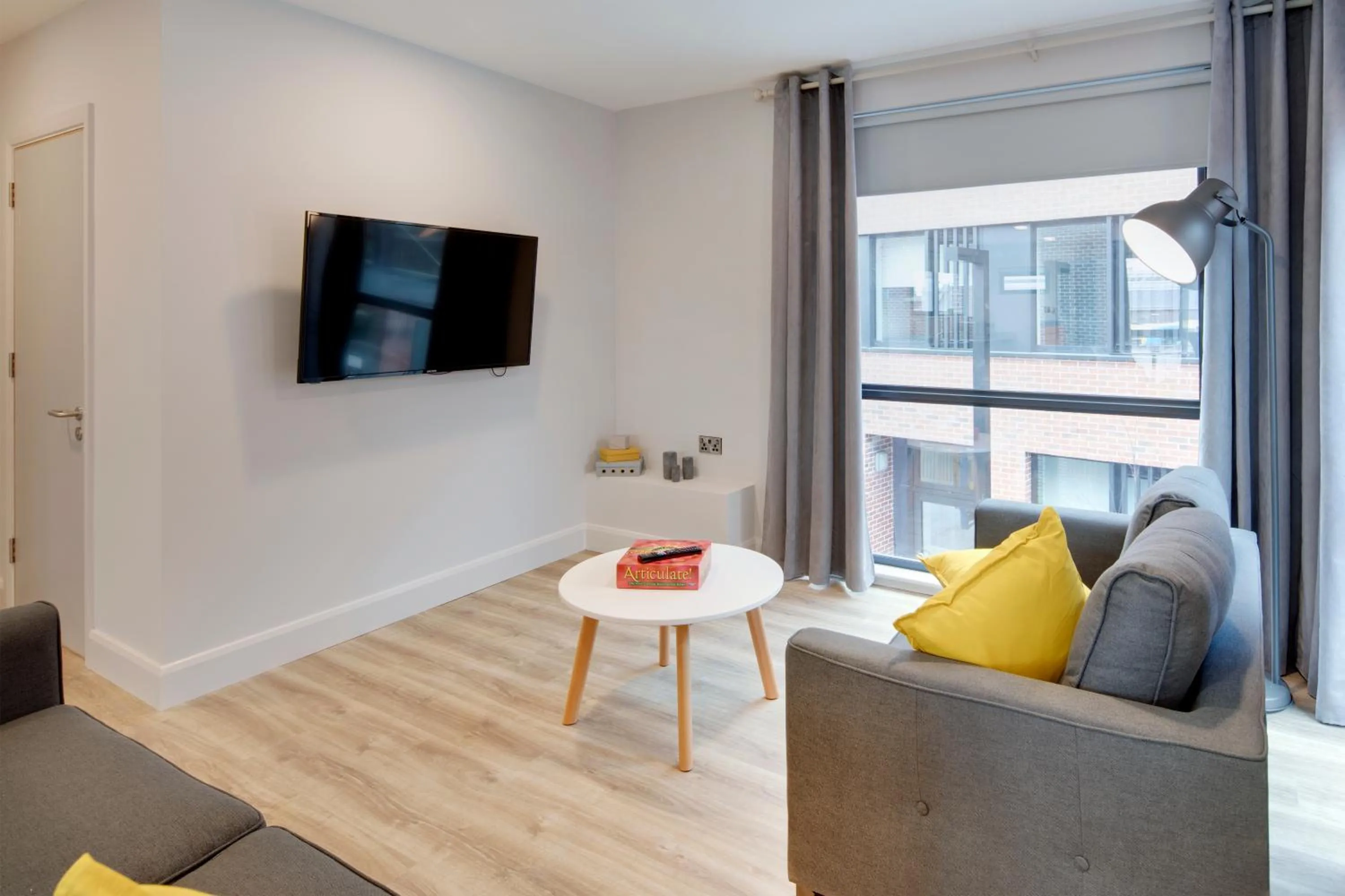 Seating area in Highfield House